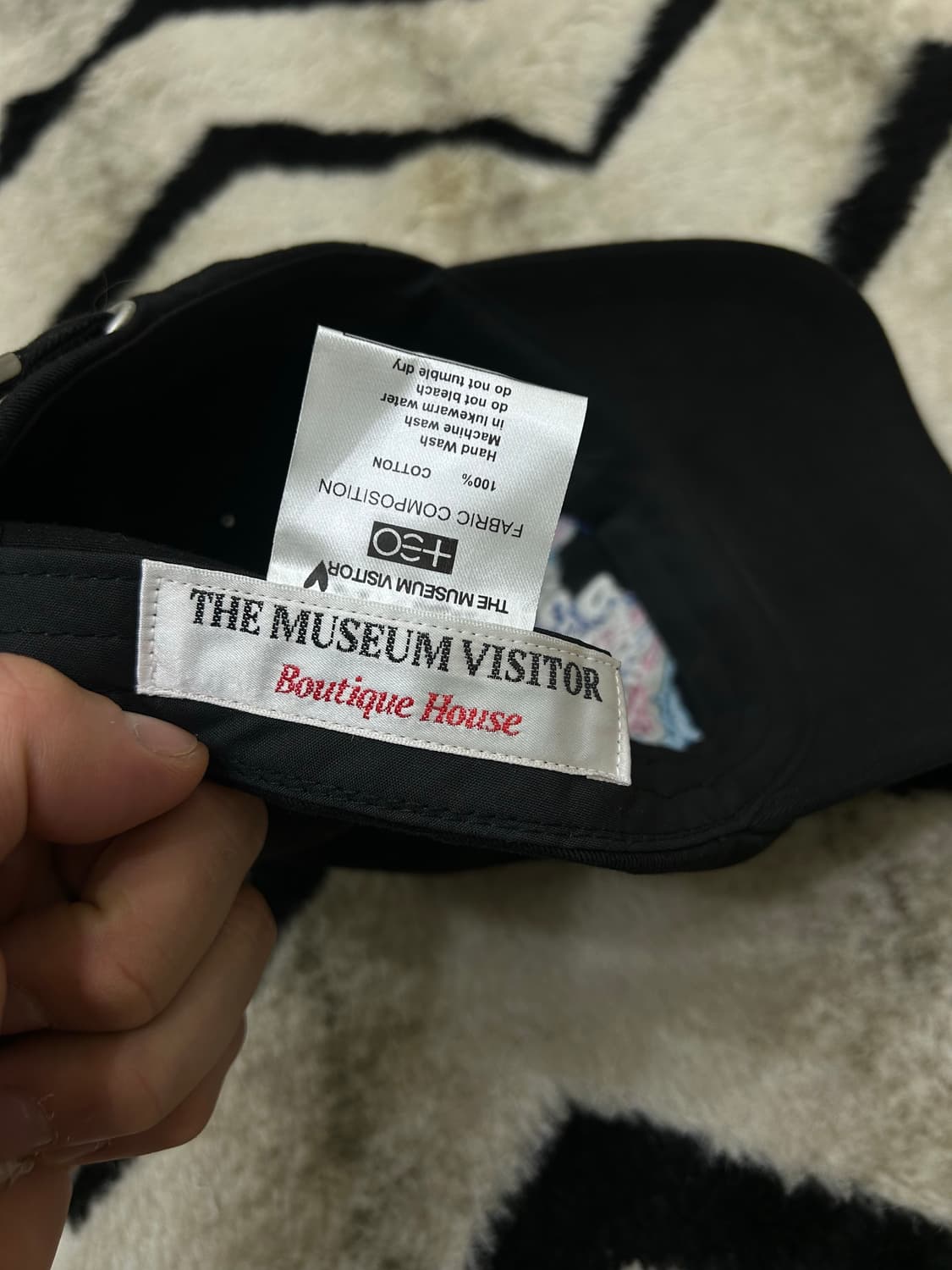 더뮤지엄비지터 댄스유랑단 볼캡/블랙 상품이미지5