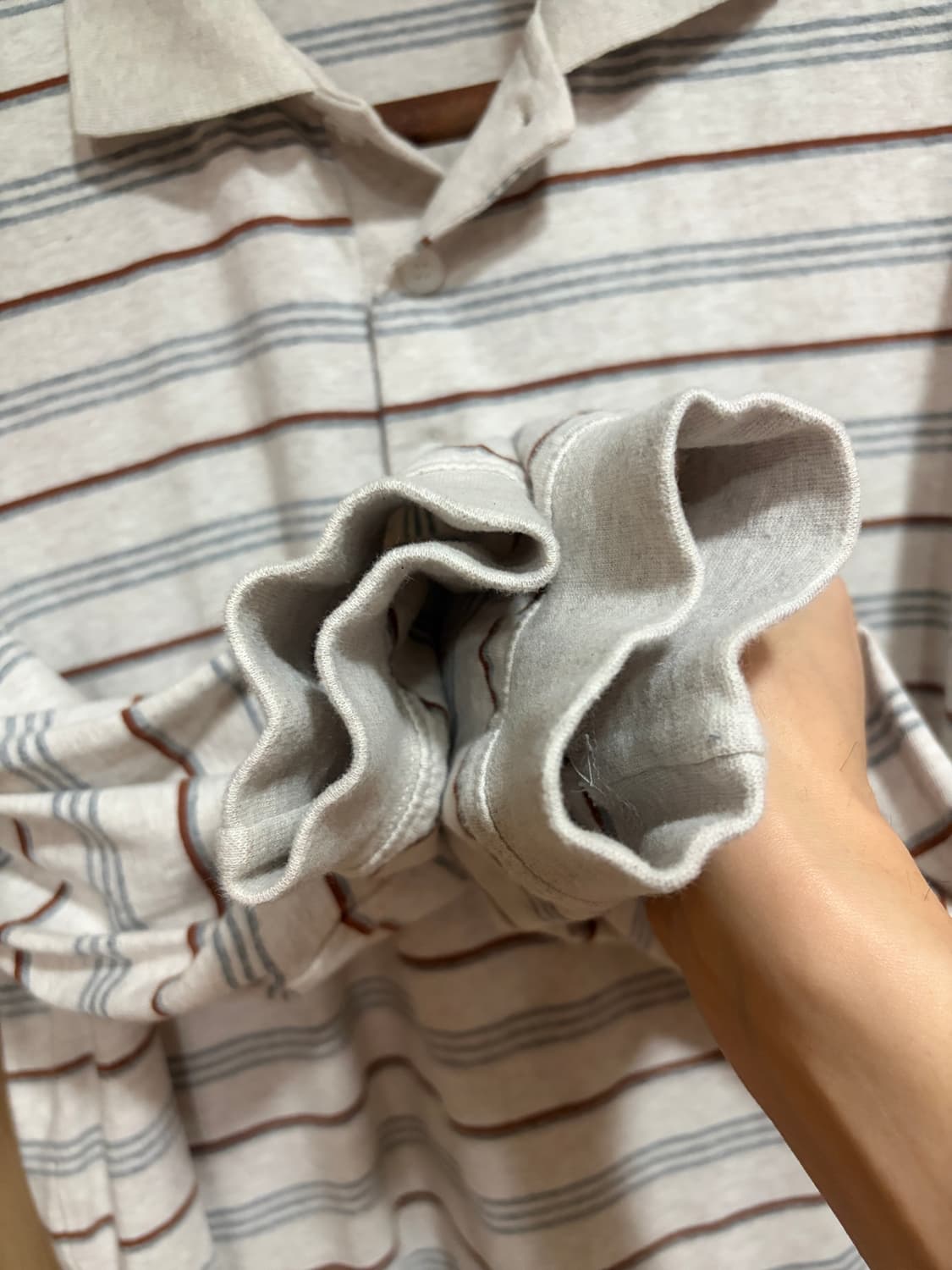 (오버M) WINDER 스트라이프 코튼 폴로  상품이미지3