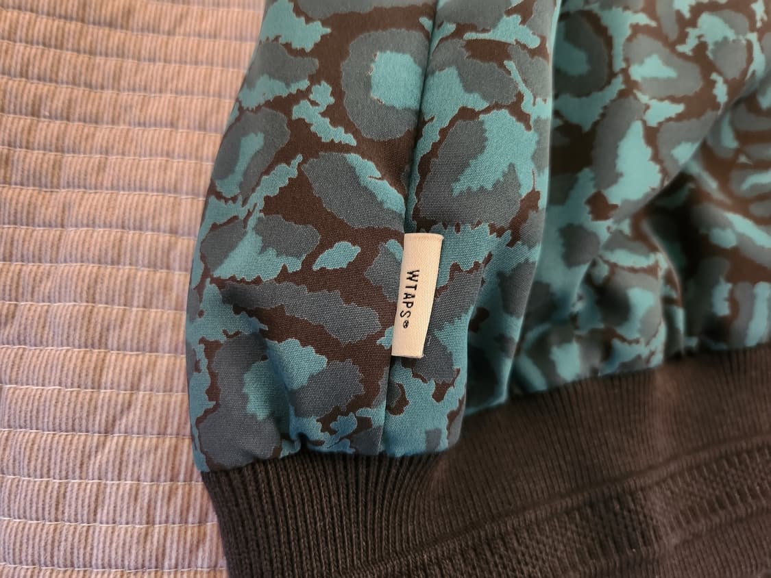 더블탭스WTAPS/블루 카모 패턴 블루종/SIZE X 3 상품이미지6