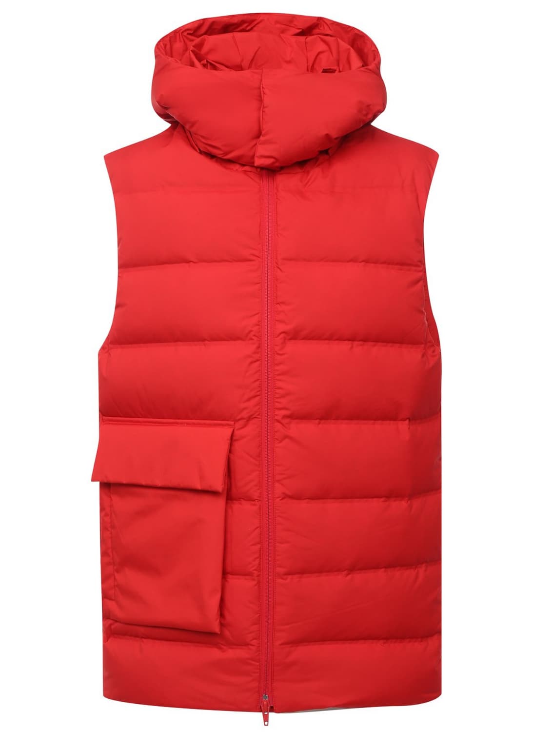 요지야마모토 Y-3 백로고 레드 패딩 베스트S 상품이미지3