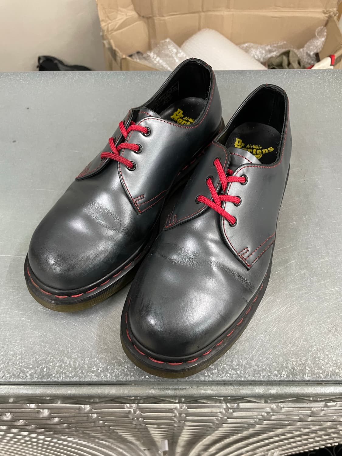 닥터마틴 1461 3홀 레드 스티치 uk7 (gr-4153) 상품이미지2