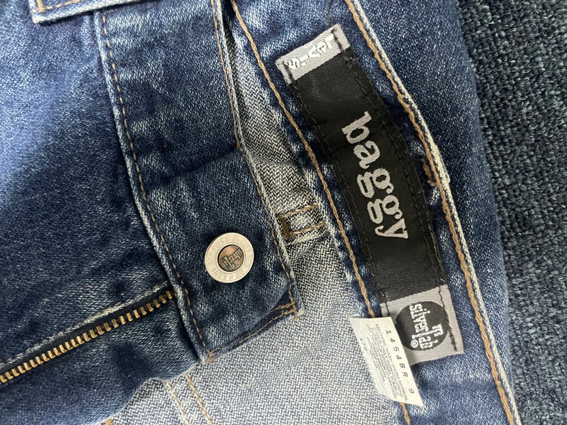 Levi’s 리바이스 빈티지 00s 실버탭 배기핏 데님 팬츠 상품이미지4
