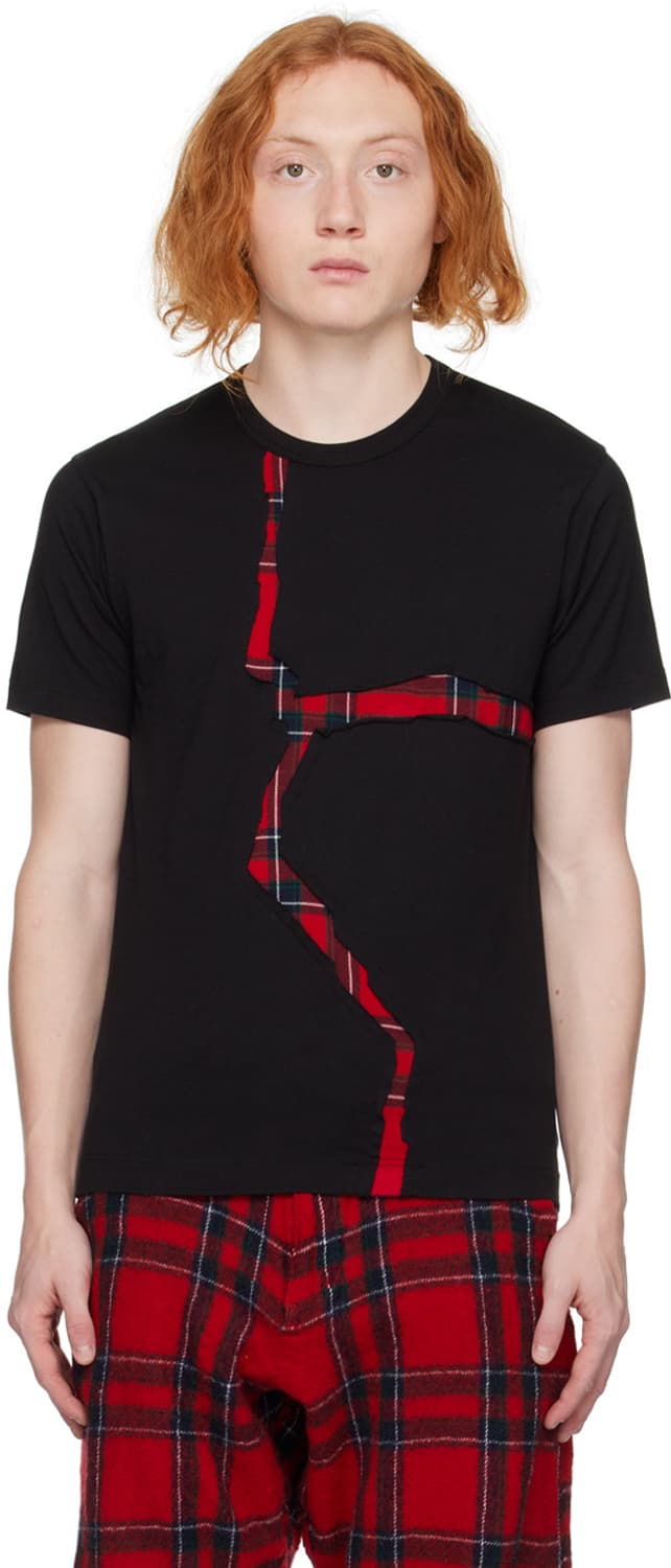 Comme des garcons shirt ‘red tartan’ tee 상품이미지2