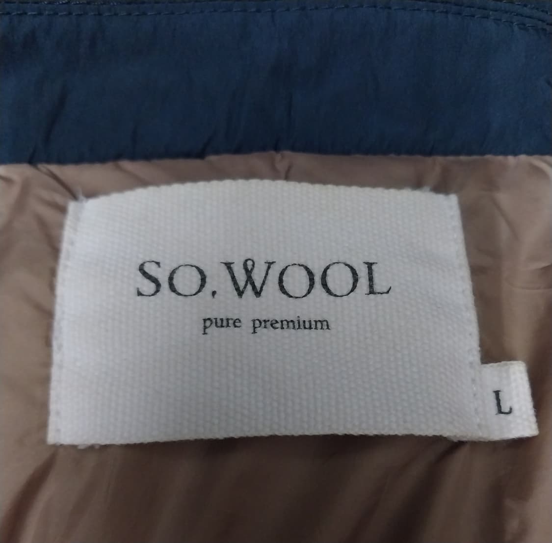 so wool 헝가리구스 다크 그린 패딩코트 L 상품이미지5