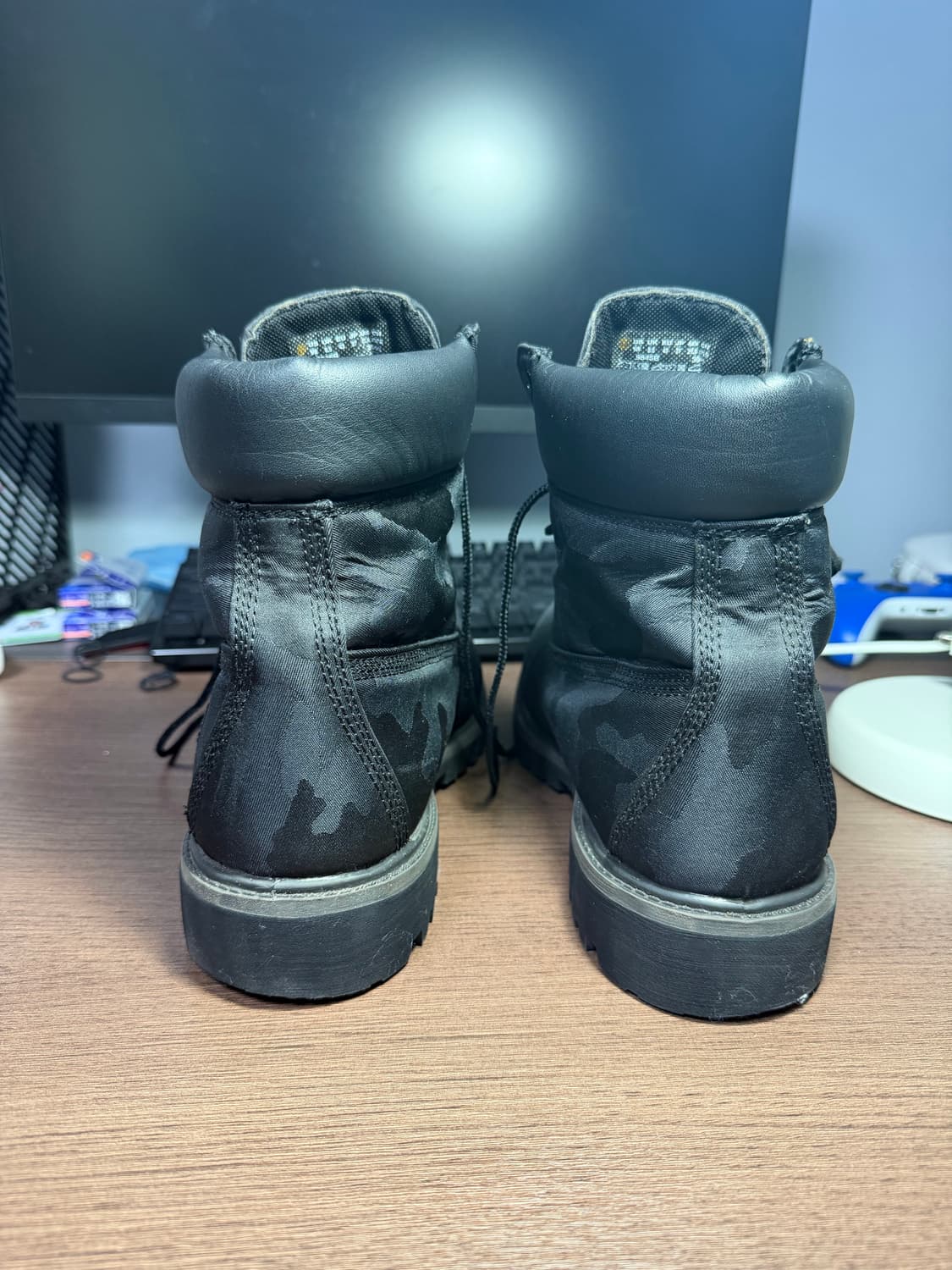 팀버랜드 프리미엄 6인치 자카드 블랙 카모 부츠 270 상품이미지3