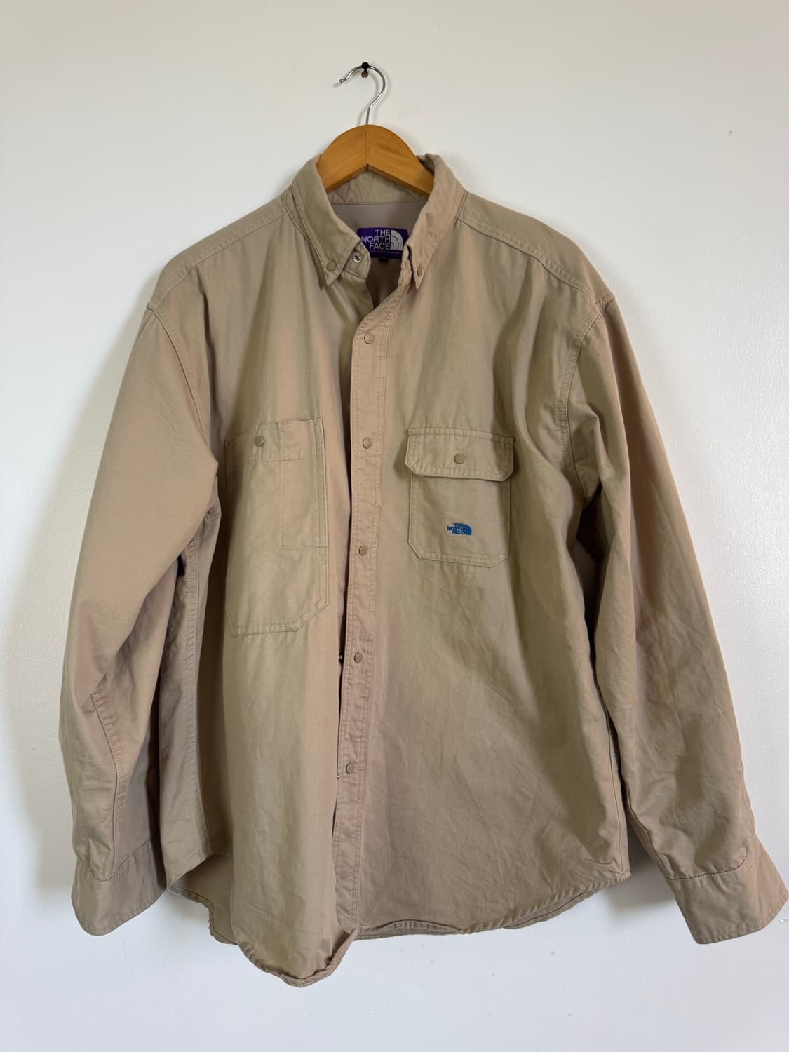 노스페이스 퍼플라벨 by나나미카 윈드셔츠 M사이즈. 상품이미지1