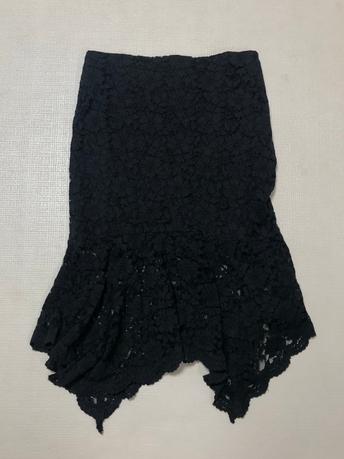 빈티지 블랙 레이스 롱 스커트 상품이미지5