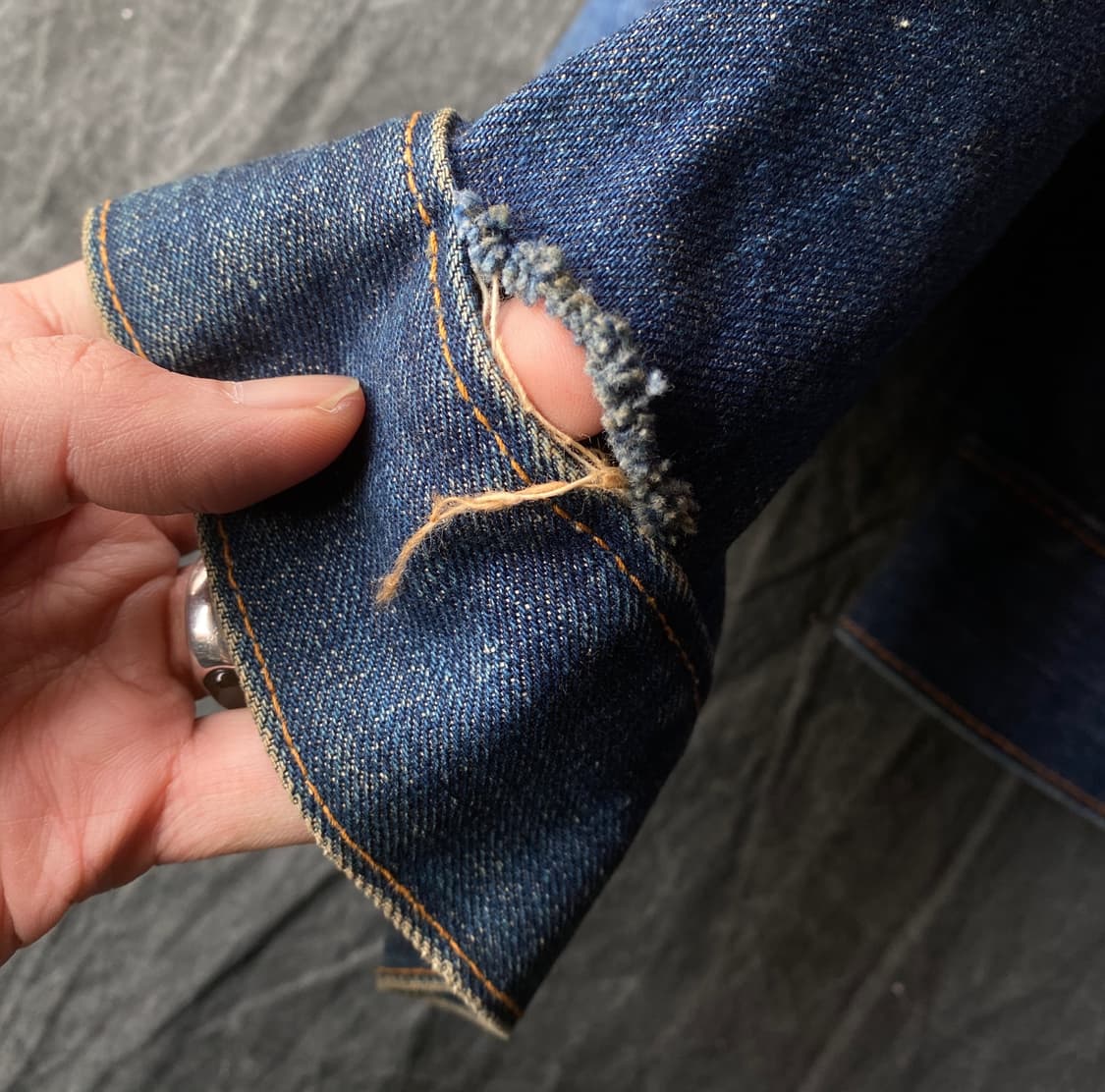 60s Levis big E Type3 trucker  상품이미지4