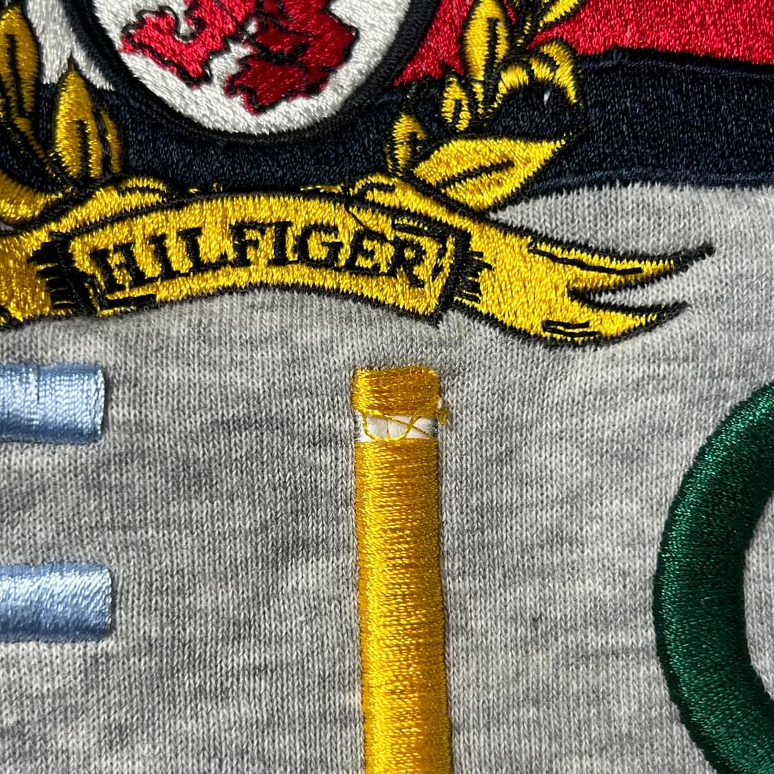 타미힐피거 컬렉션 오버핏 빅로고 후드집업 그레이 L 상품이미지7