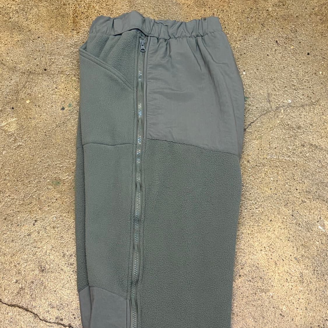 90s Made in USA 빈티지 밀리터리 플리스 후리스 팬츠 상품이미지4