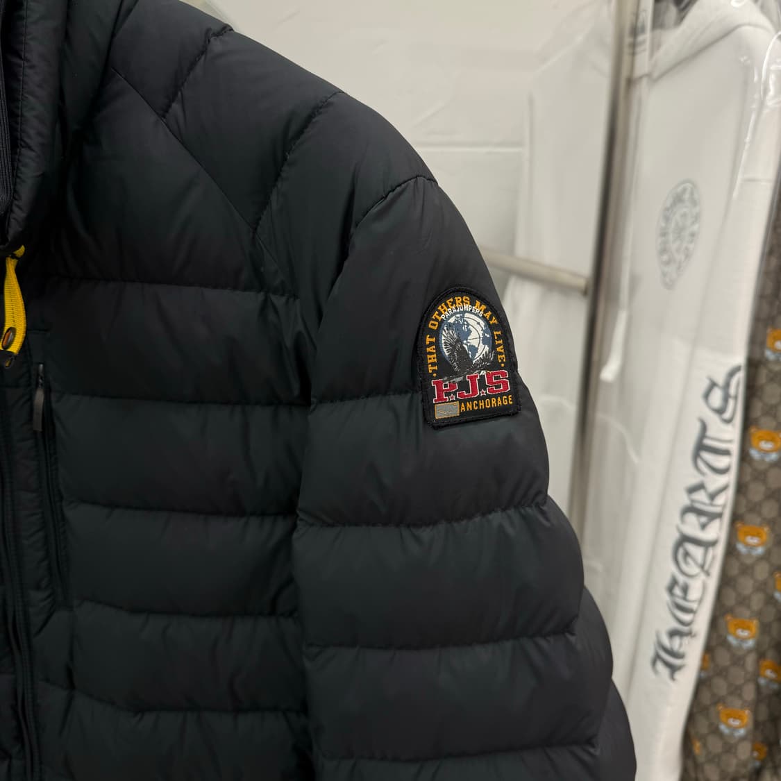 [XL/백화점판] 파라점퍼스 경량패딩 블랙 상품이미지3