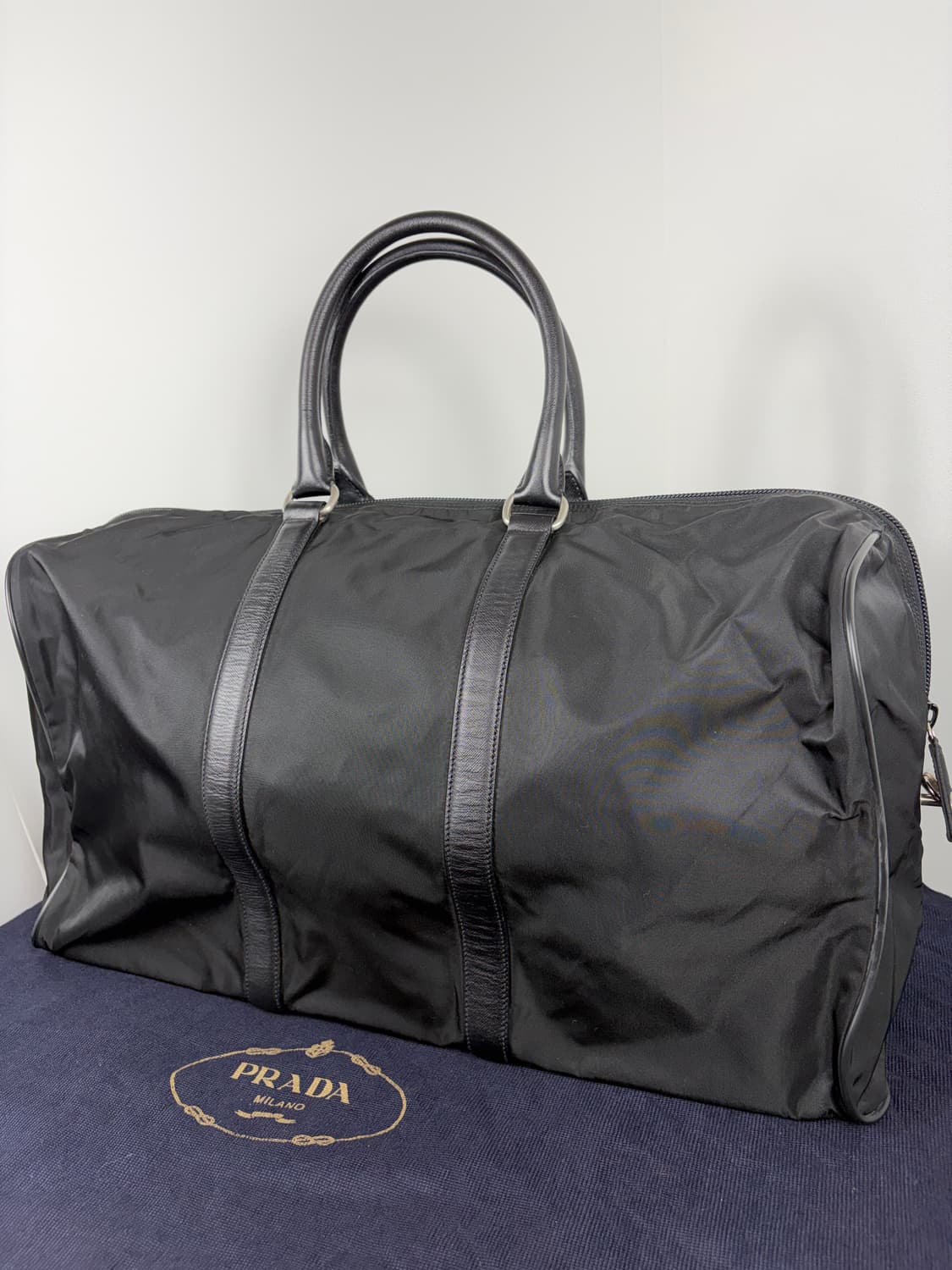 프라다 V20 나일론 보스턴백 골프가방 여행가방 상품이미지5