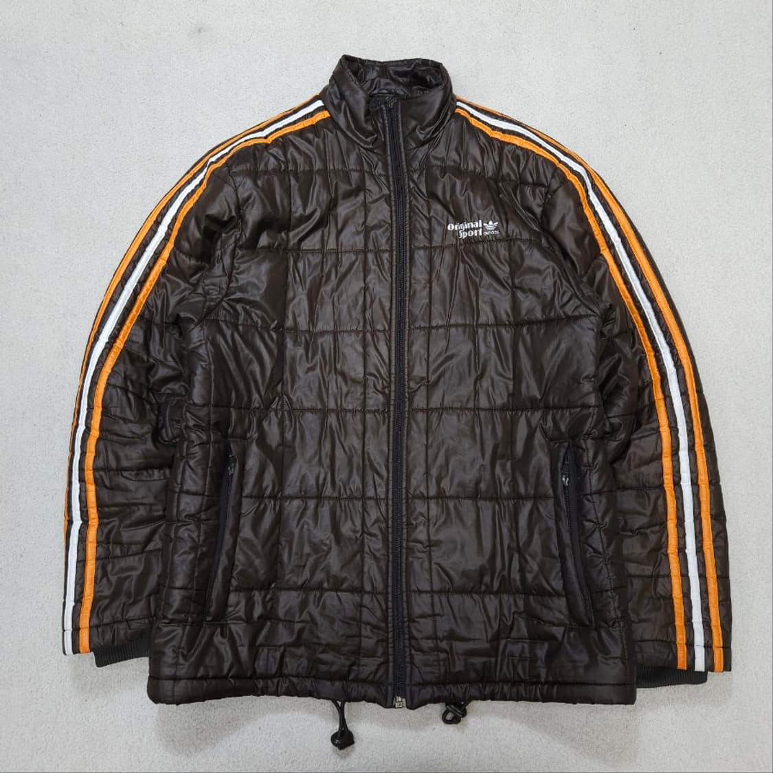 아디다스 삼선 점퍼 95 브라운 상품이미지2