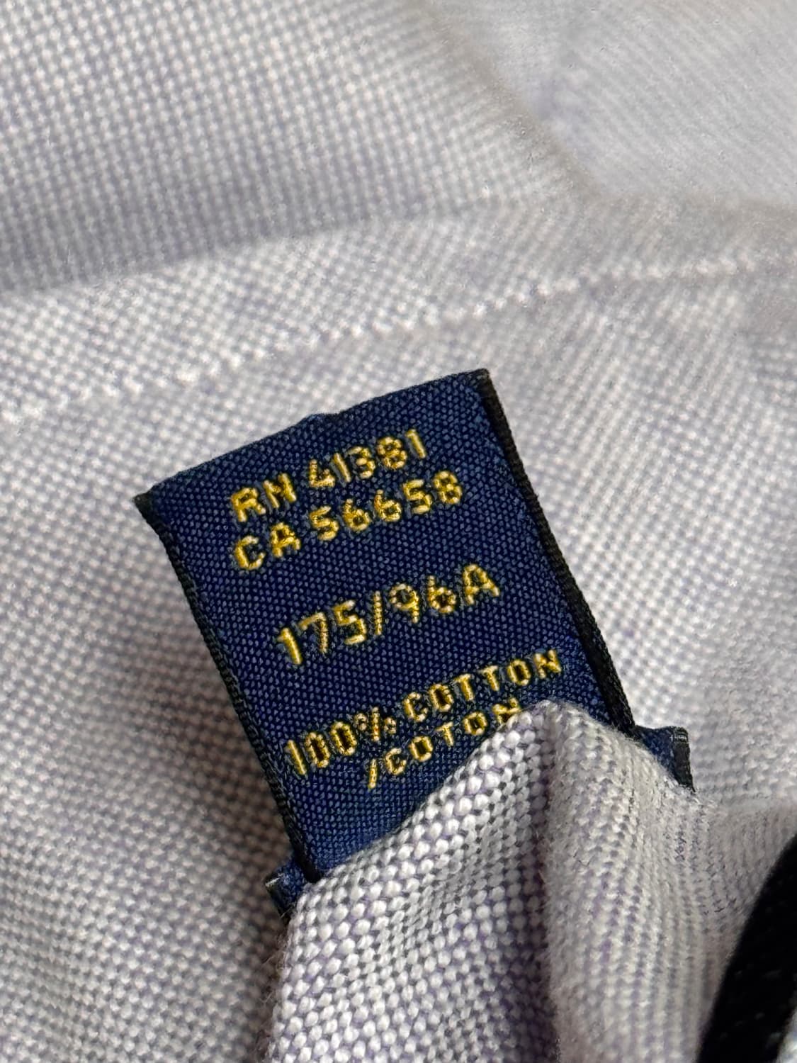 정품 폴로랄프로렌 셔츠 M 175/96A 라벤더 상품이미지7