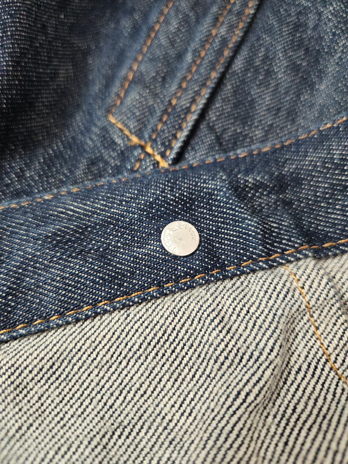 LOGG 생지 데님자켓 트러커 흐앤므 L 상품이미지5