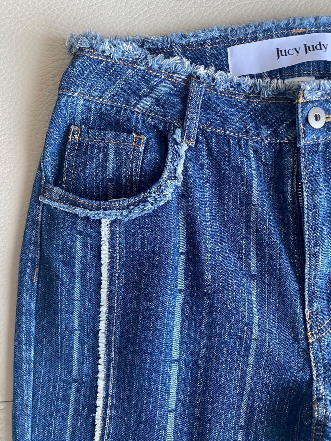 주시 주디 데님 팬츠 상품이미지1