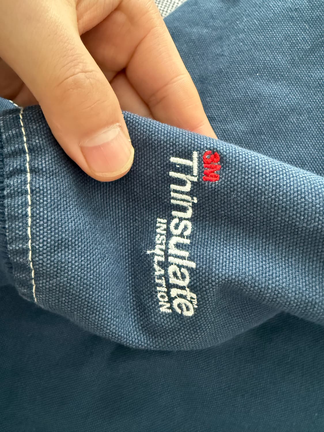 [M]팔라스 24FW 10온즈 후디드 자켓 네이비 상품이미지3