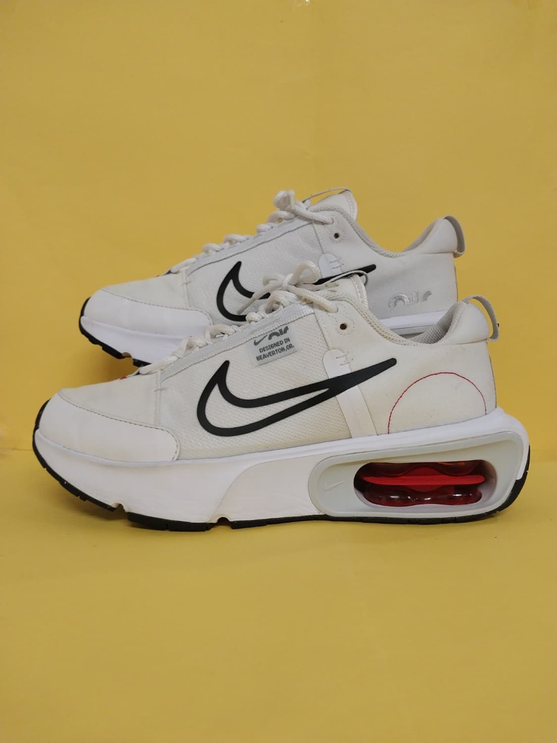 남성 나이키 에어맥스 인터락 화이트 운동화 (255) 상품이미지1