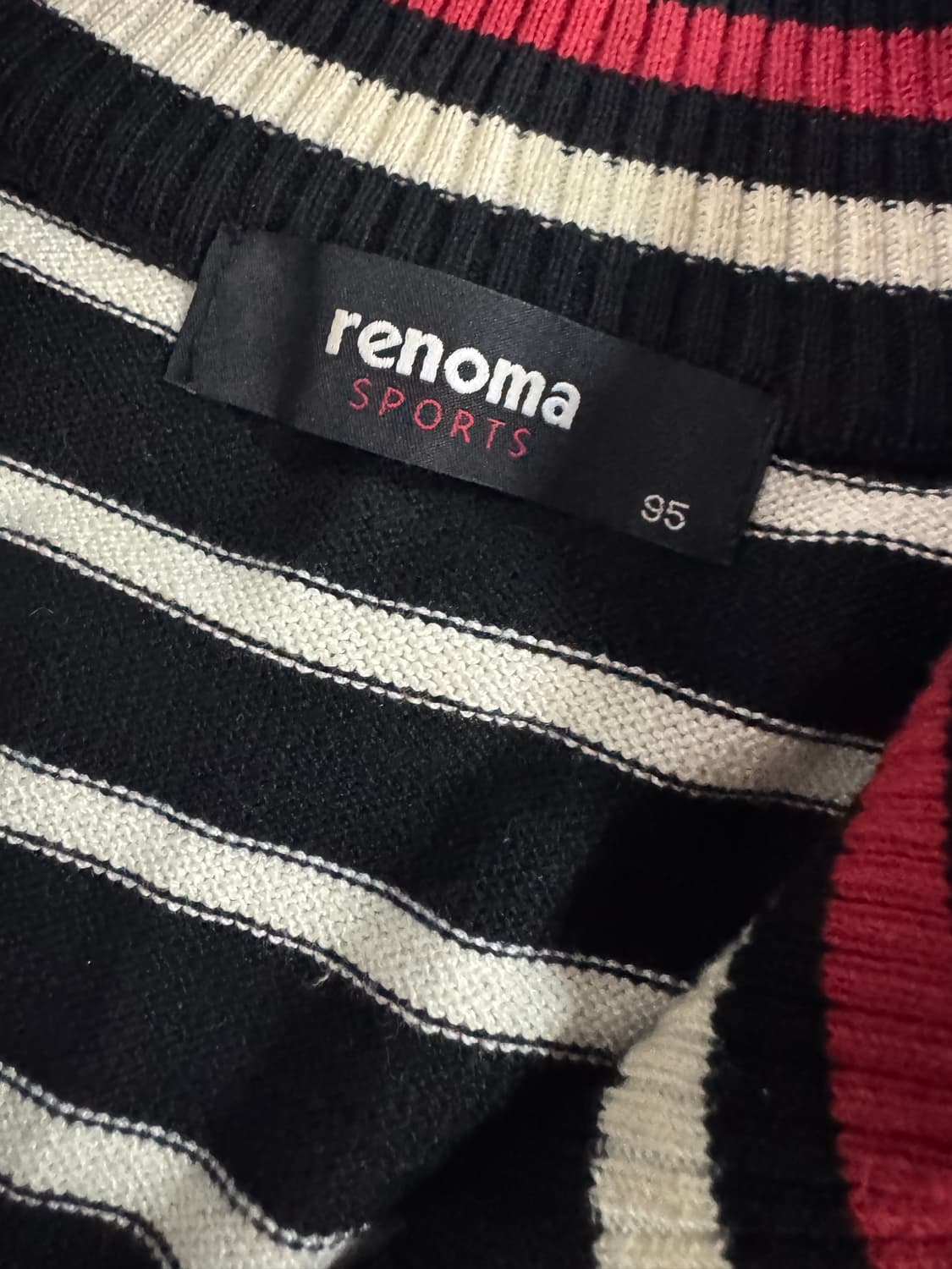 레노마 renoma 스포츠 골프 니트 베스트 상품이미지3