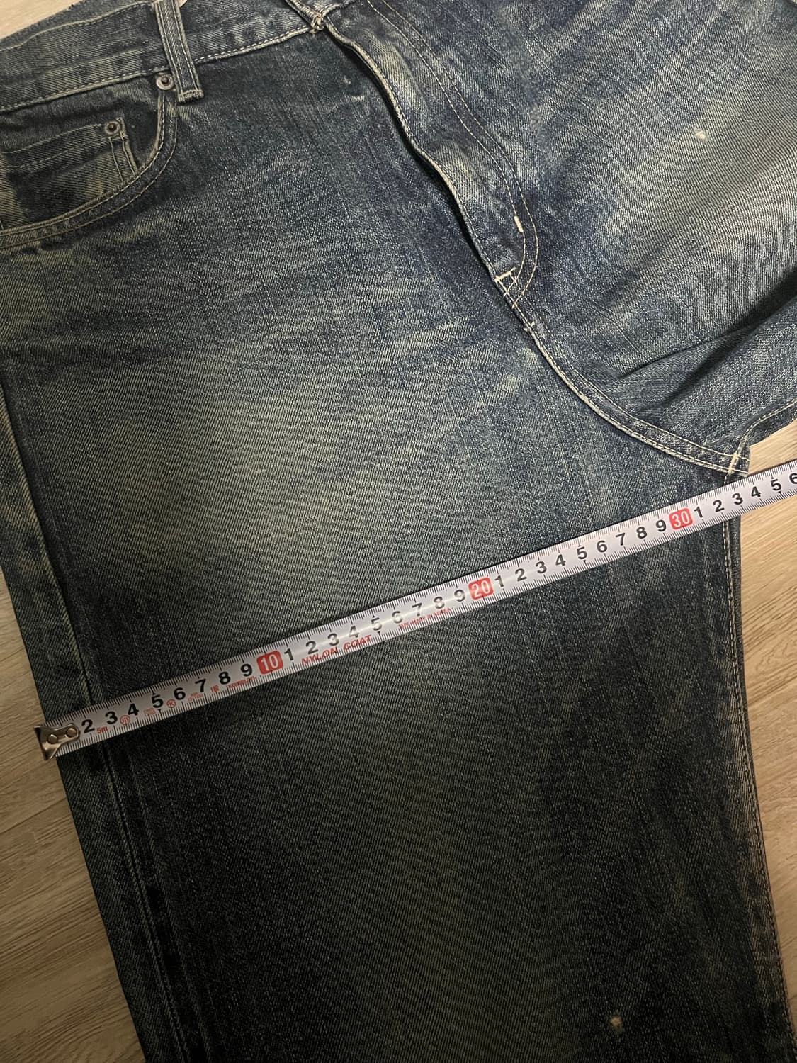 네이버후드 워시드 데님 dp basic 인디고 상품이미지9