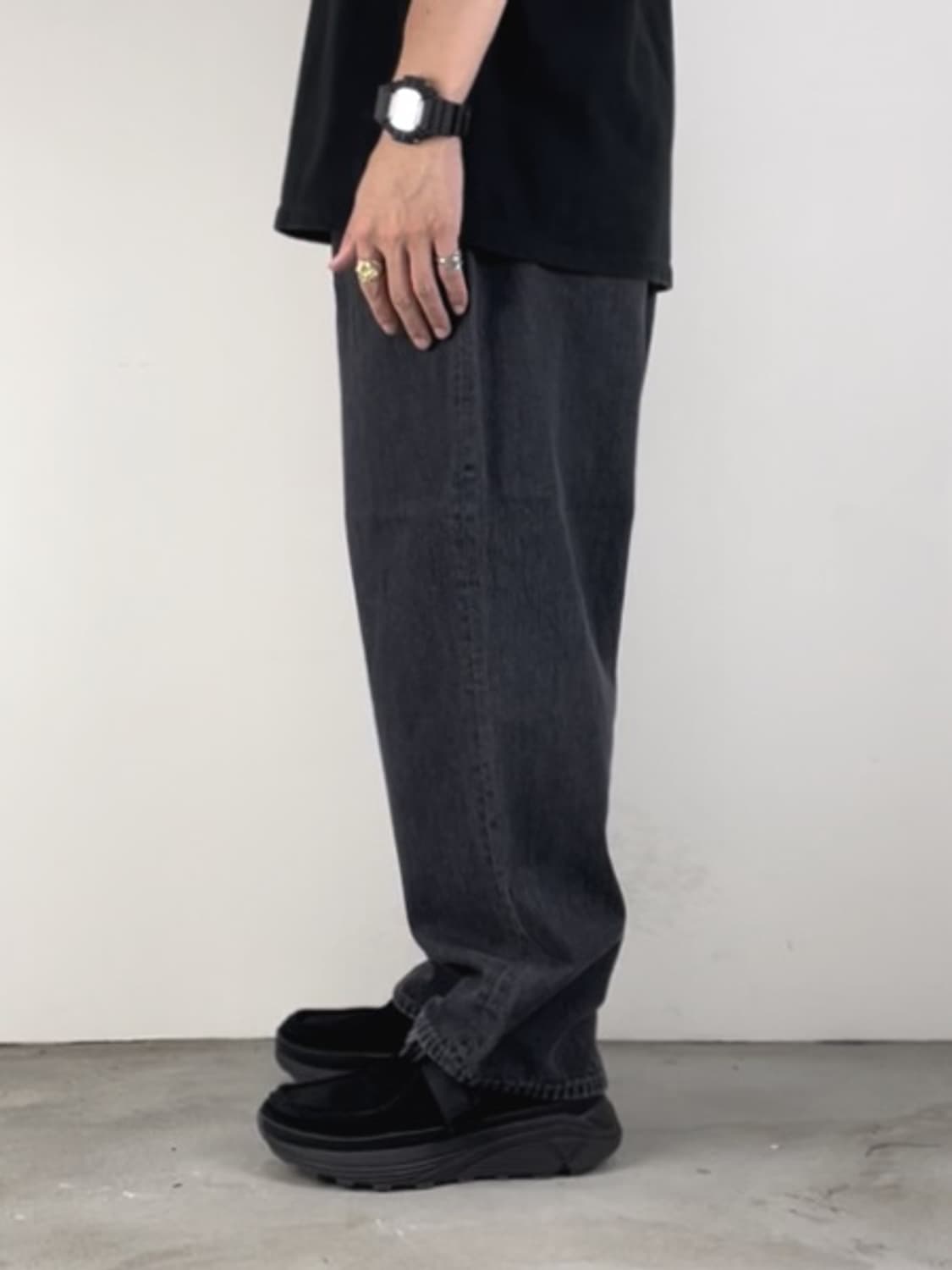 [m]cootie 5 pocket baggy denim pants 쿠티 상품이미지2