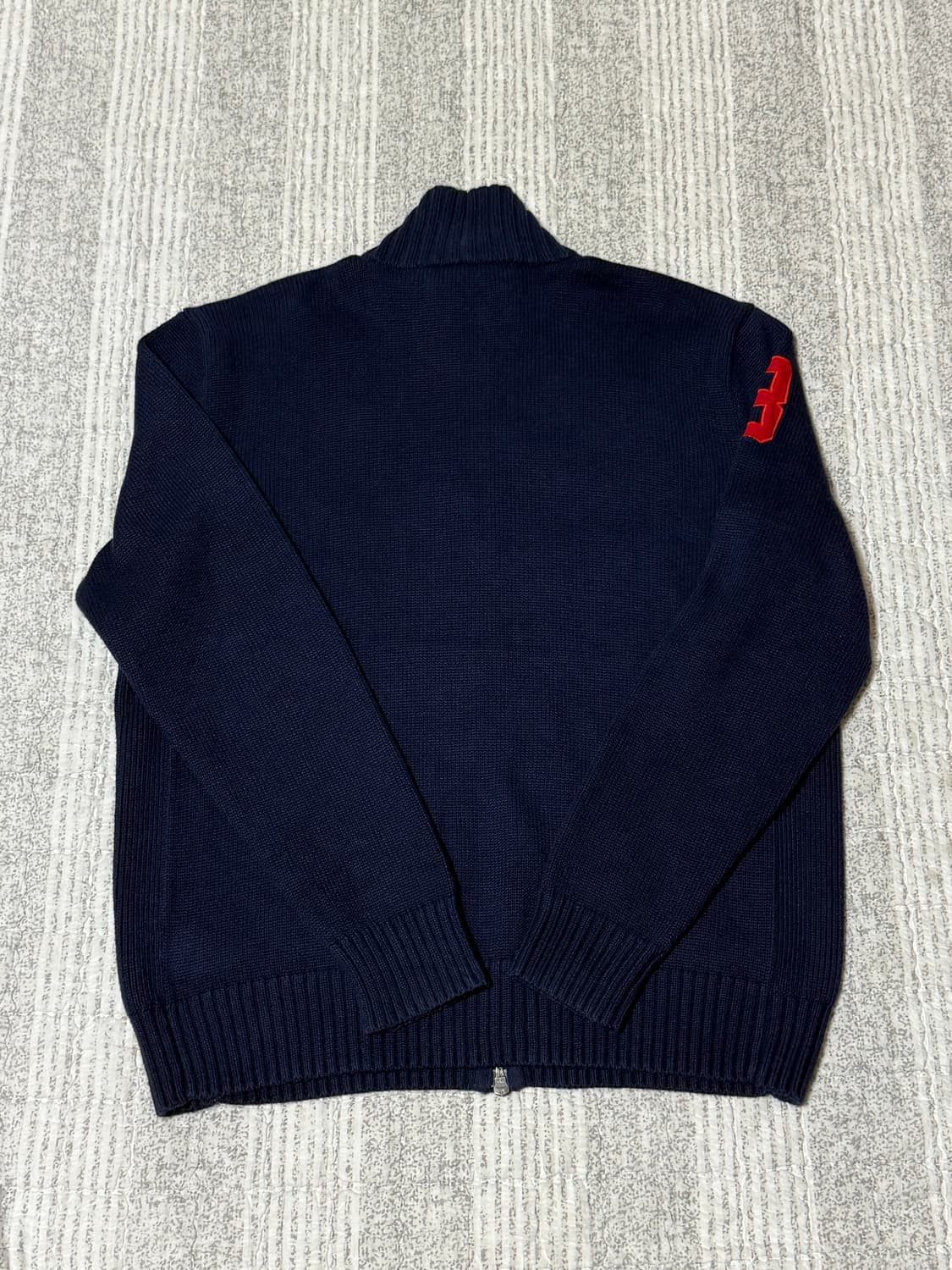 폴로 랄프로렌 빅포니 뉴욕 치프키프 니트 집업 상품이미지3