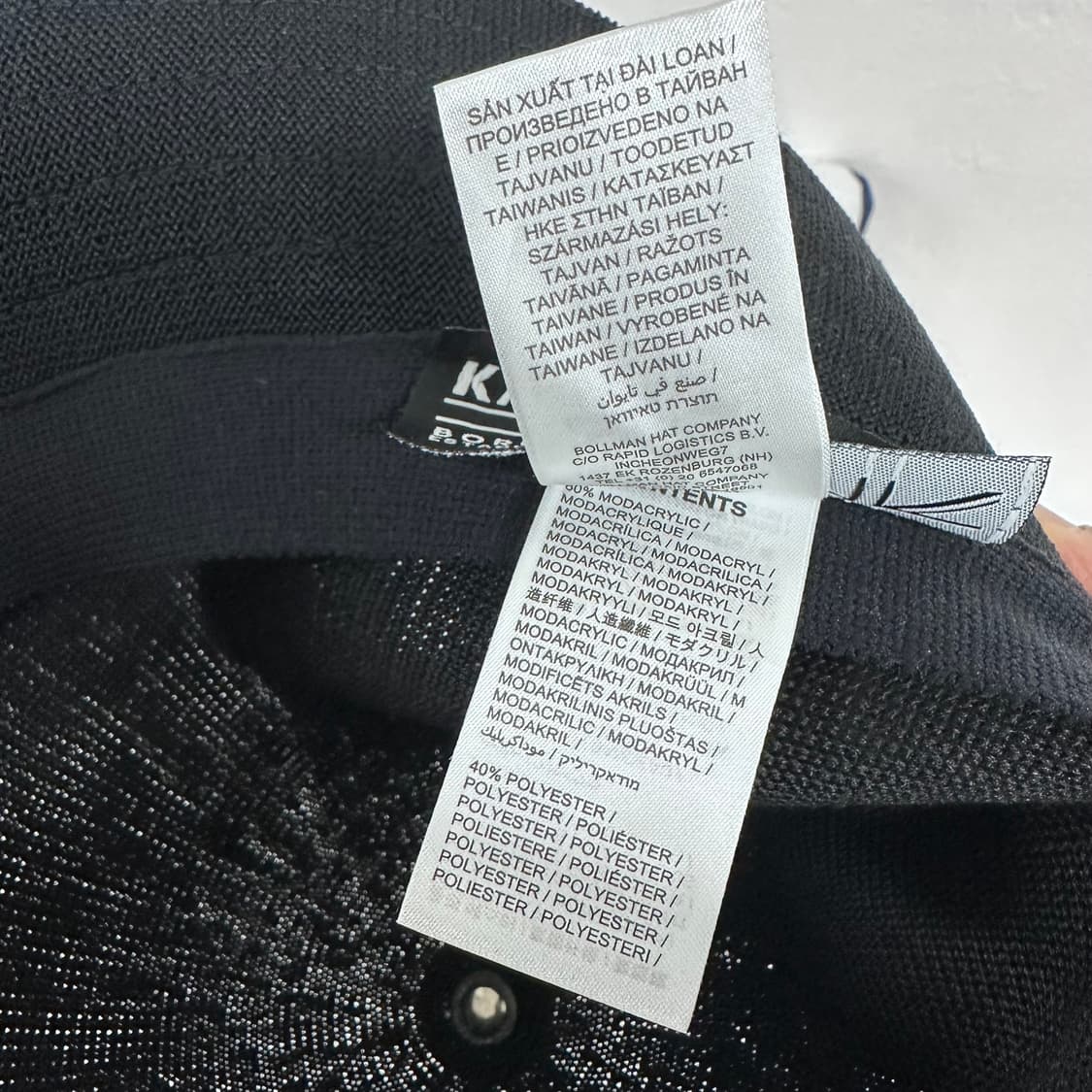 캉골 트로픽 캐주얼 버킷햇 벙거지 모자 블랙 M 상품이미지5