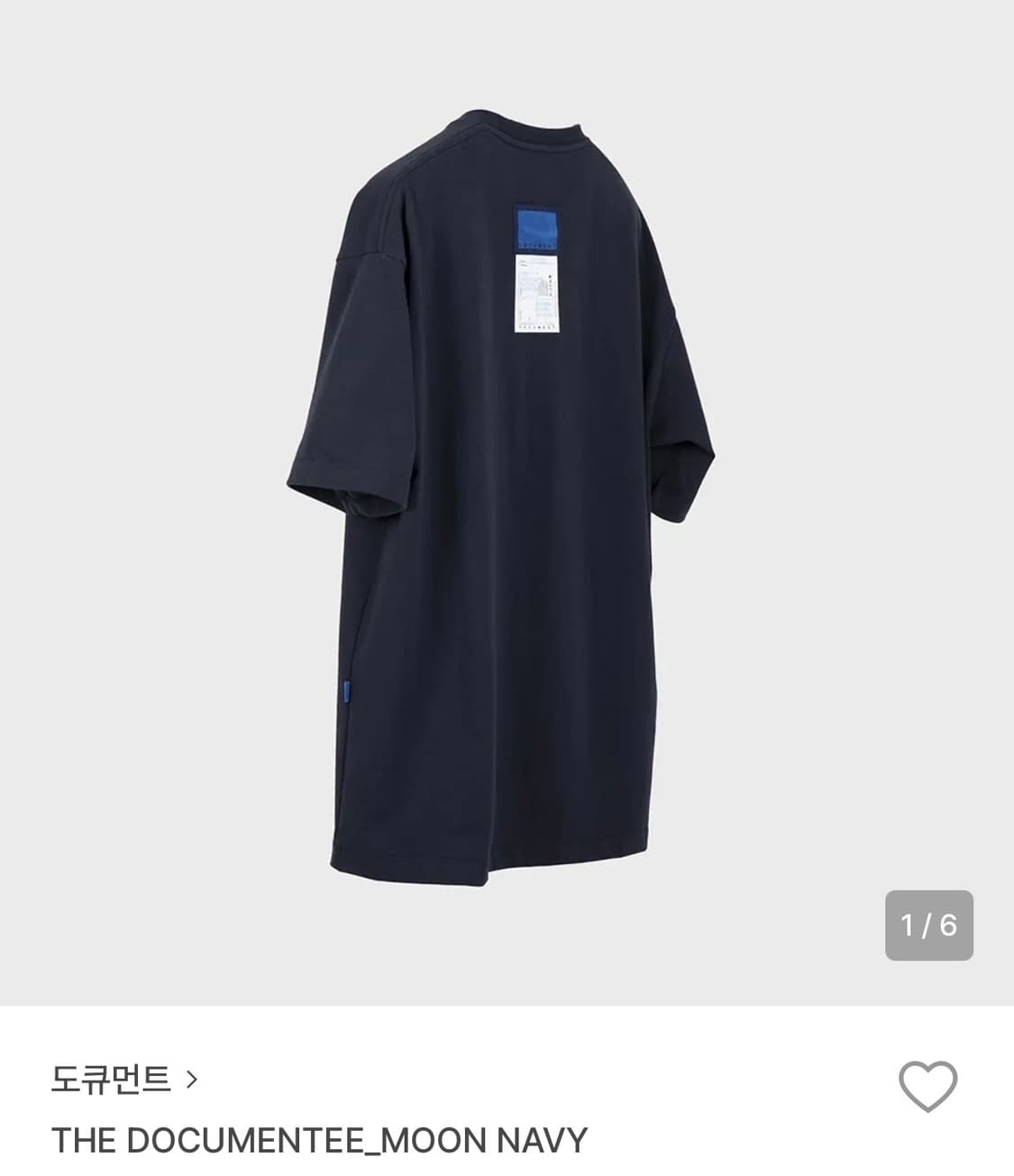 도큐먼트 도큐먼티 문네이비 상품이미지1