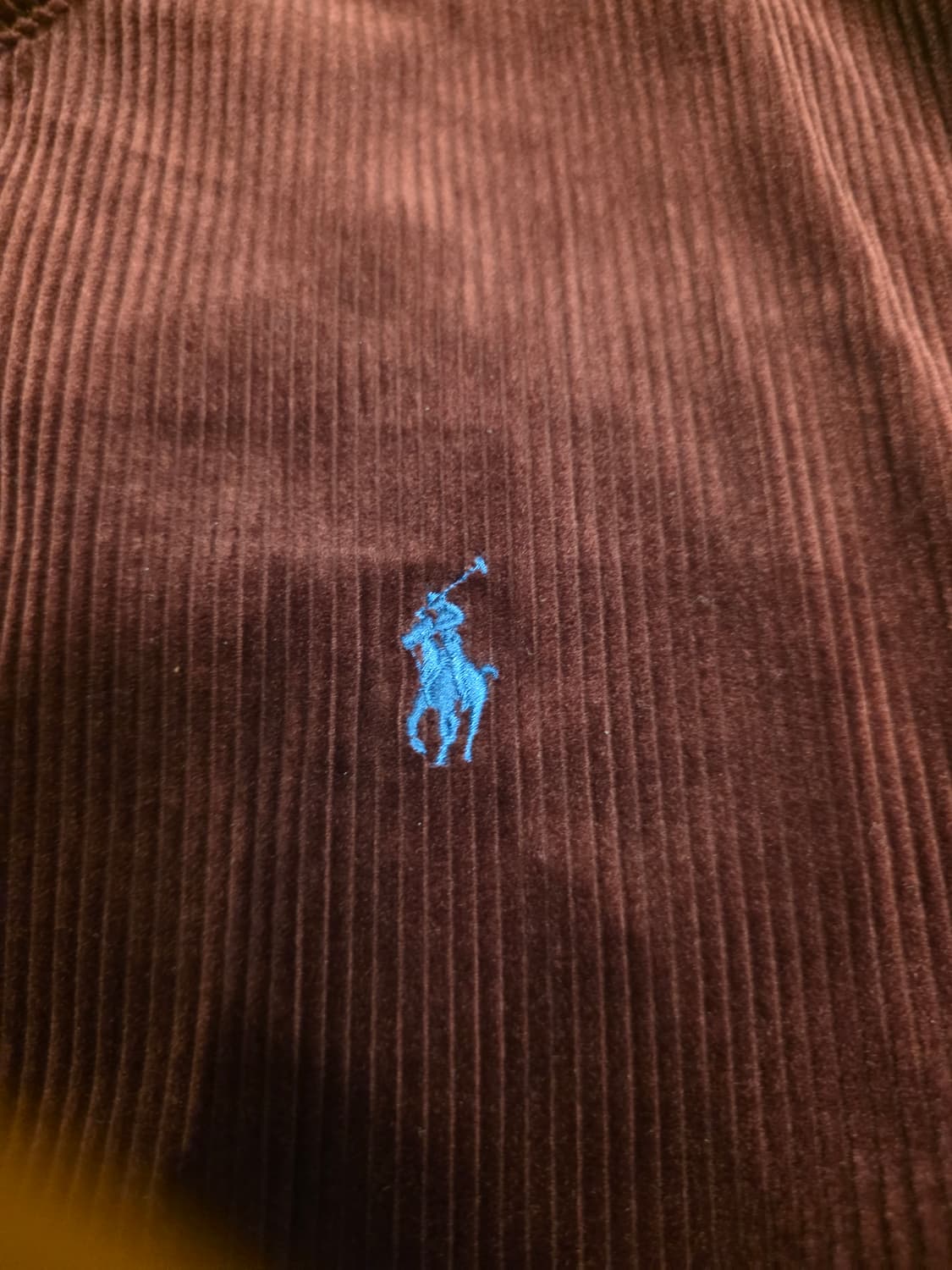 폴로 랄프로렌 코듀로이 버건디 자켓 XL 상품이미지3