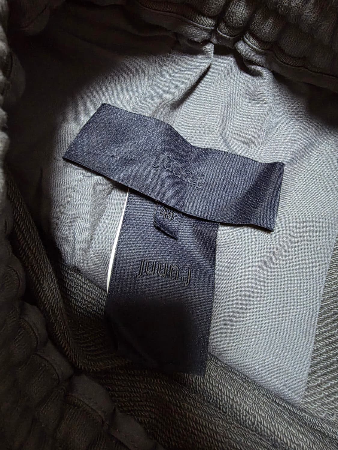 준지 조거팬츠 48 그레이  상품이미지3