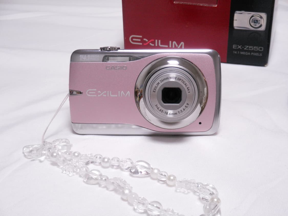 풀박) 카시오 엑슬림 z550 핑크 Casio Exilim z550 상품이미지2
