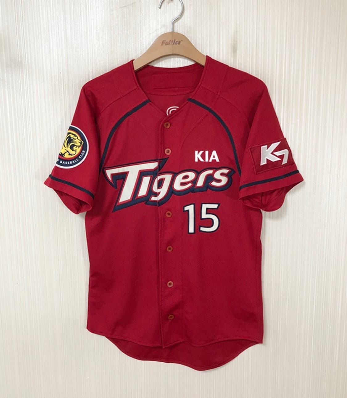 KBO 위팬 기아타이거즈 올드 원정유니폼/져지 90 #15 이용규 상품이미지1