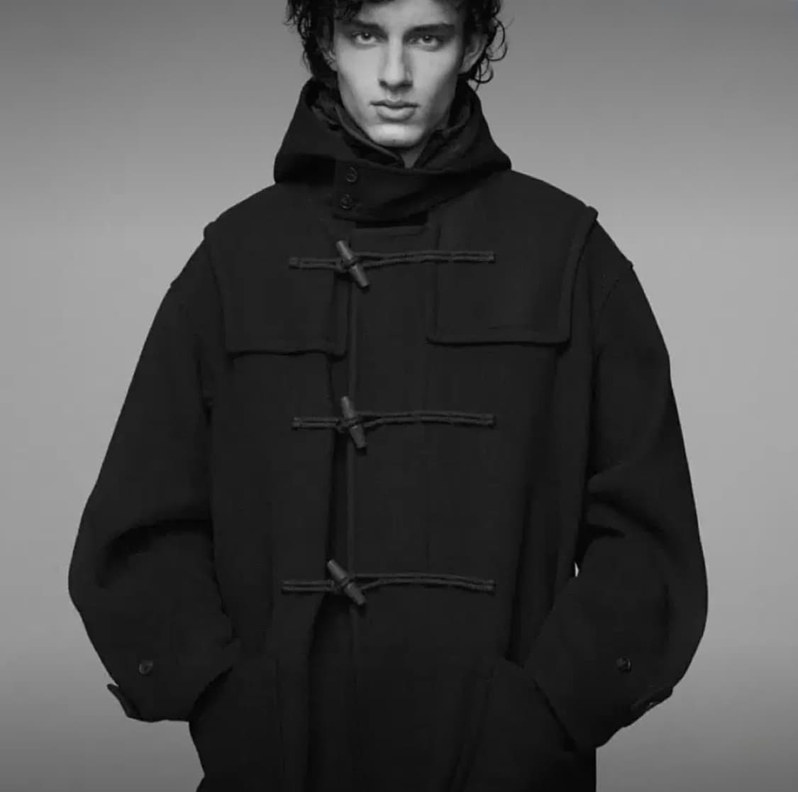 유니클로 X 질샌더(J+) 더플코트 XL 네이비 상품이미지1