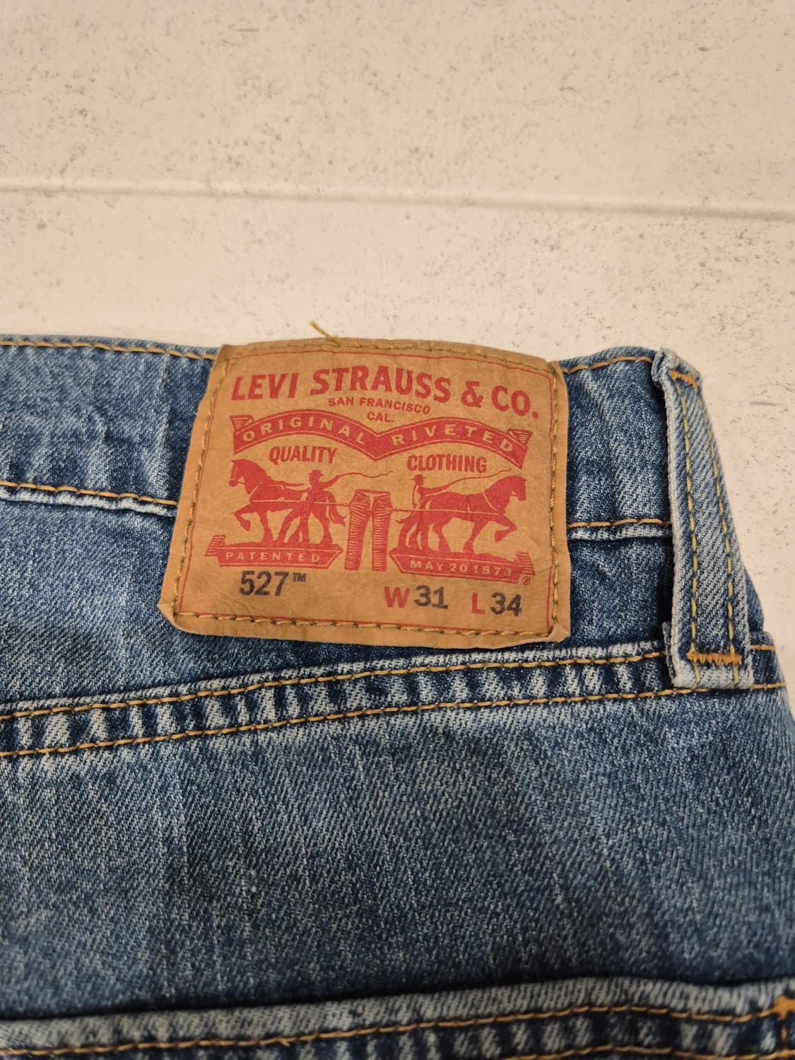 [리바이스] 527 슬림 부츠컷(미디엄 워시) W31 L34 상품이미지3