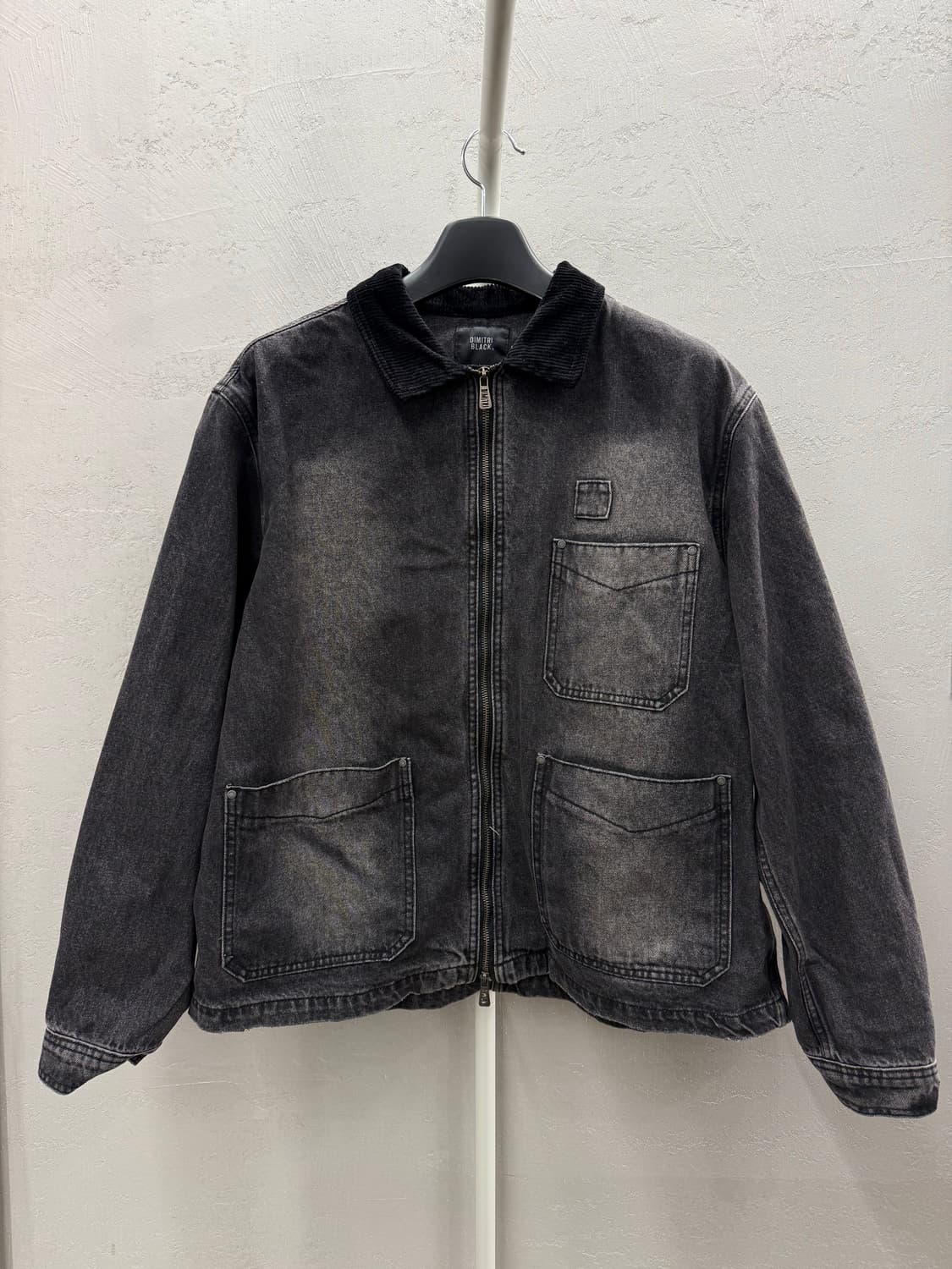 디미트리 카라 코듀로이 블랙 자켓 점퍼 3 상품이미지2