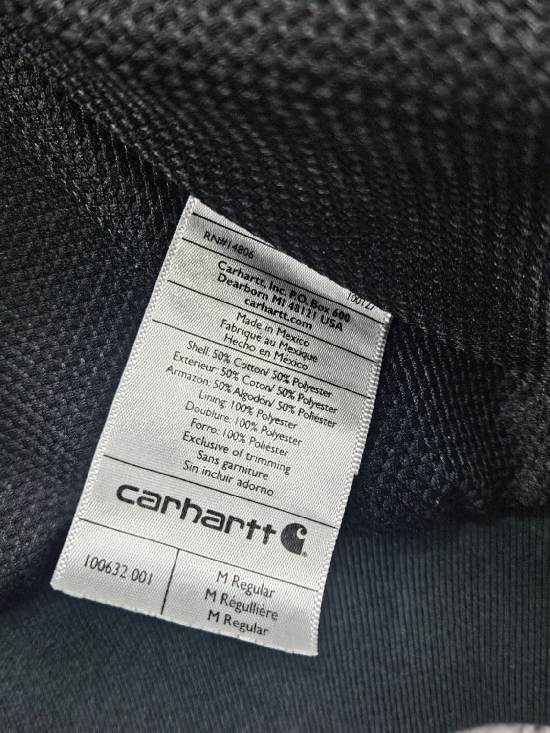 칼하트 페이즐리 반다나 커스텀 스웻 후드 집업 ( M ) / 11486 상품이미지9