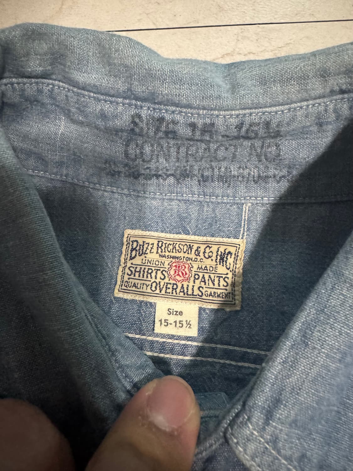 버즈릭슨 샴브레이 L사이즈 상품이미지2