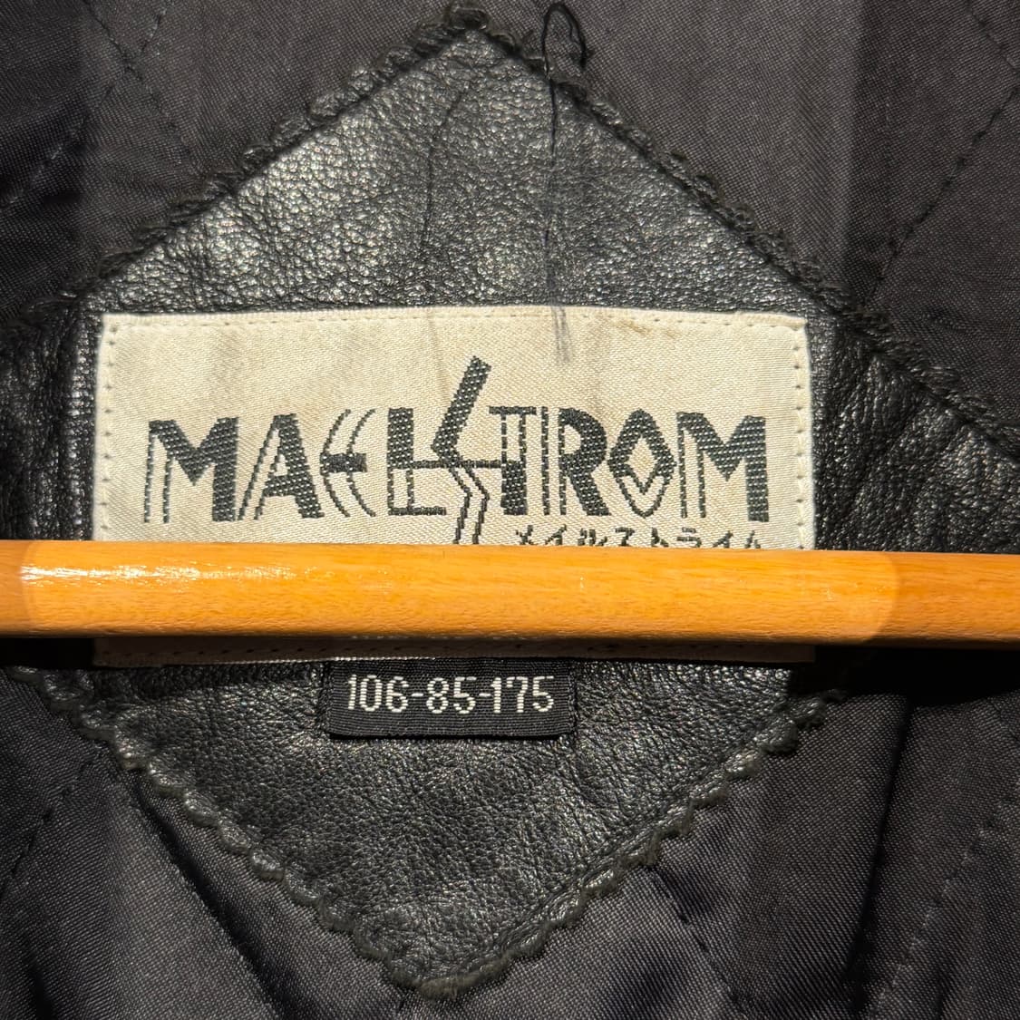 NIZZO 헤비 카우레더 헌팅 자켓 XL 카 코트 상품이미지2