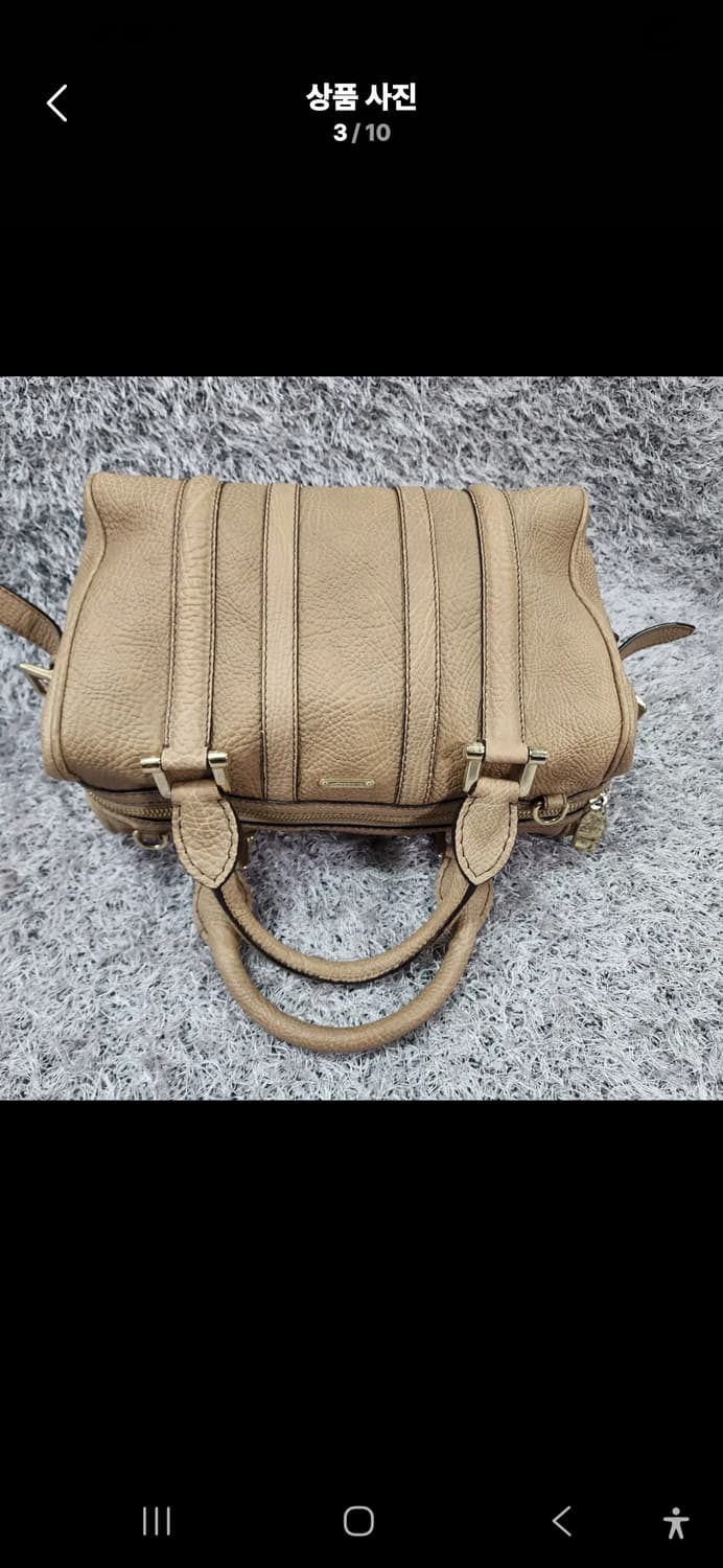 버버리 레드 토트백 숄더백 상품이미지3