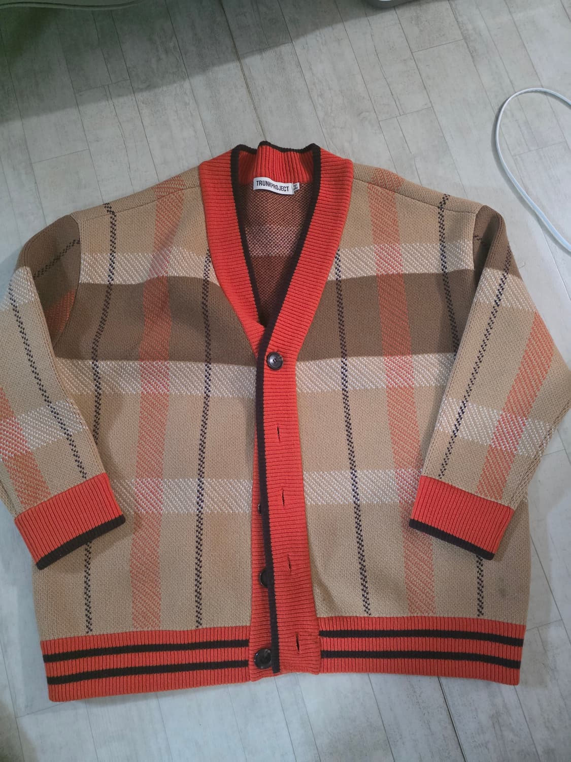 트렁크프로젝트 헤비 가디건 S 상품이미지1