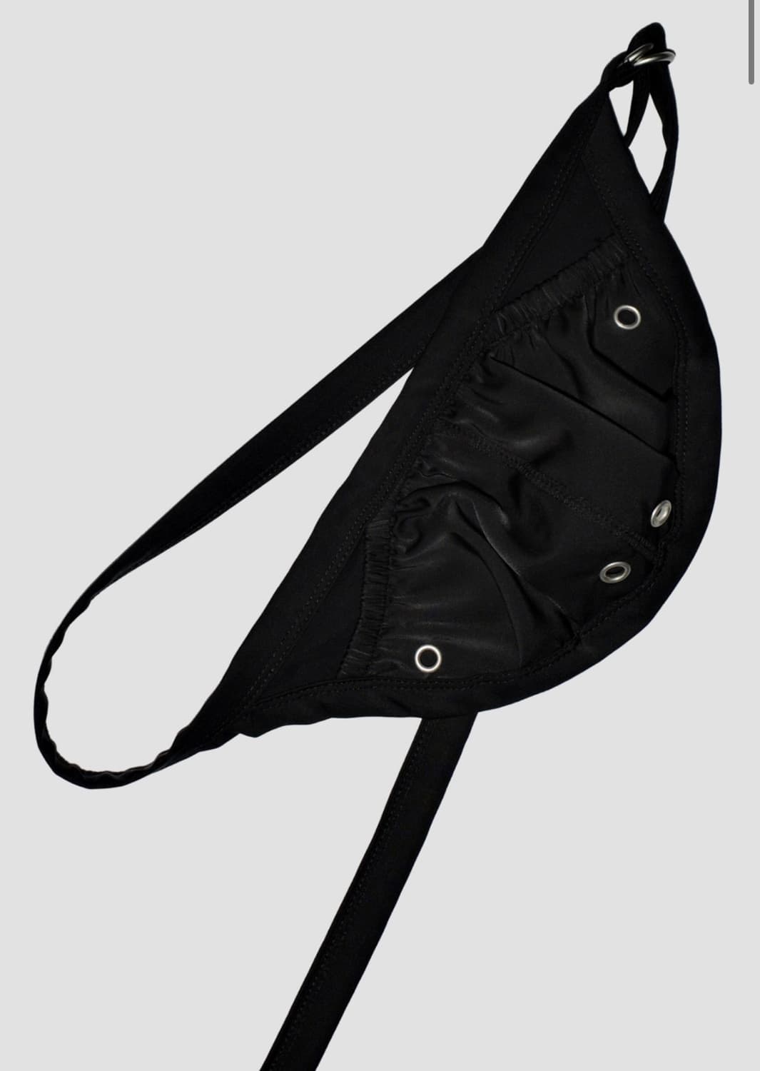 Lotu 새틴 벨트백 블랙 원가 38000 상품이미지2