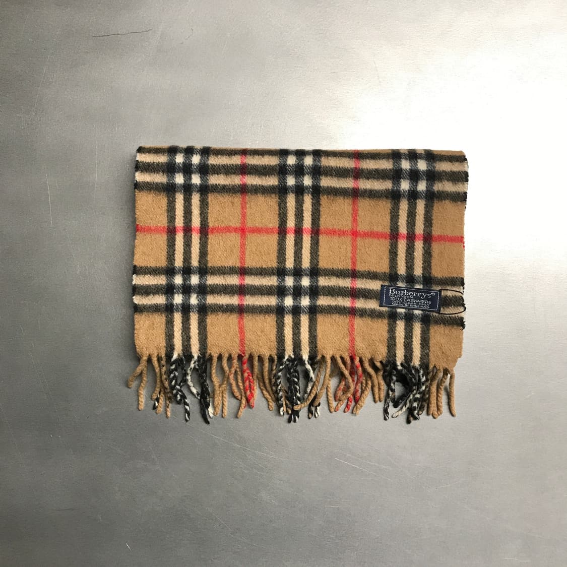 버버리 정품 캐시미어 머플러 베이지 상품이미지2