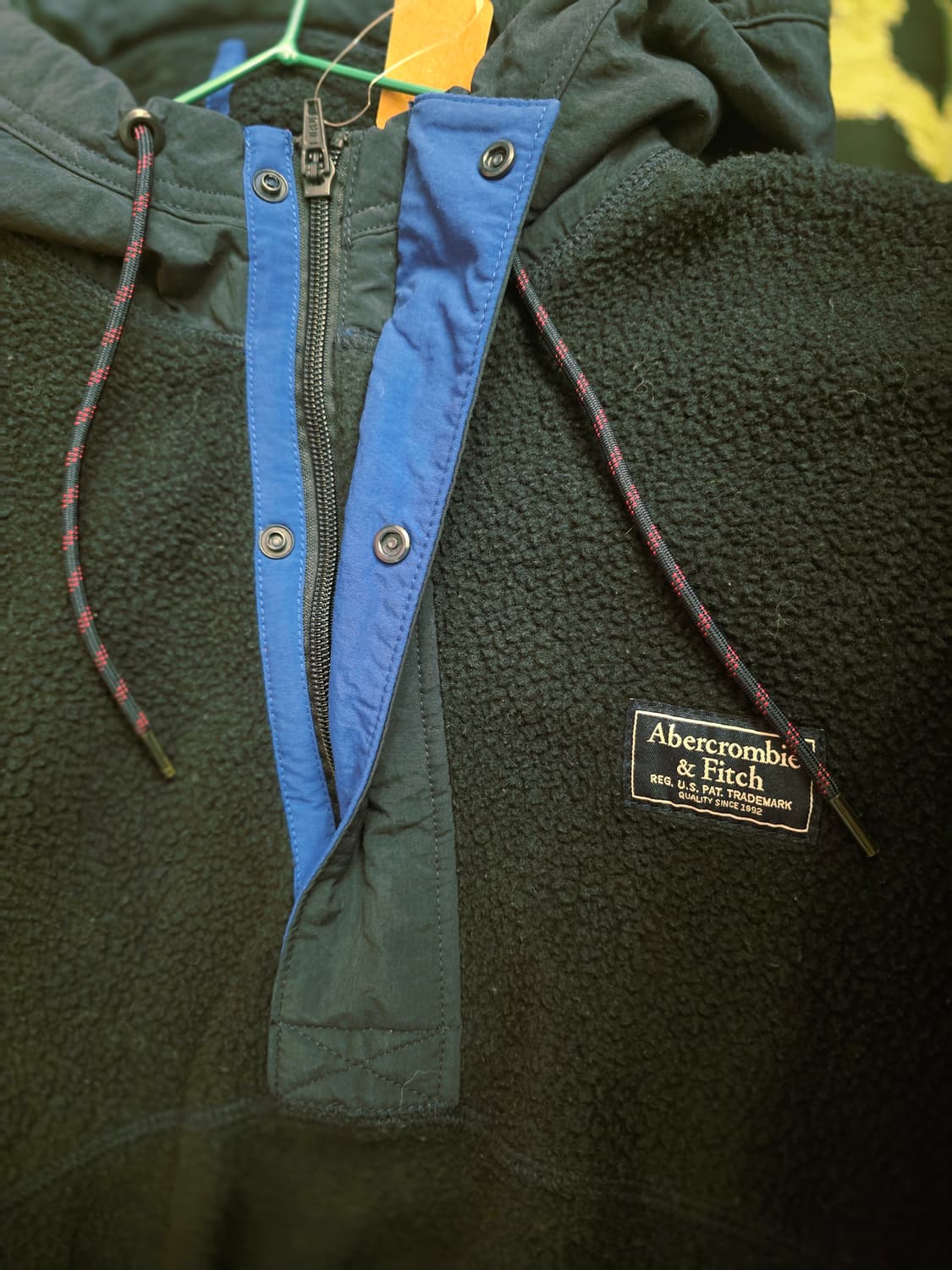 아베크롬비 앤 피치(Abercrombie & Fitch)세르파후드하프집업 상품이미지2