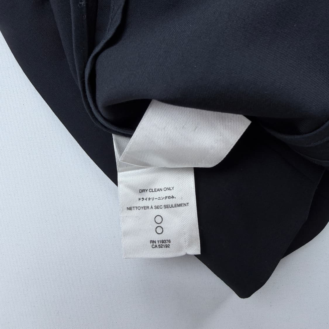 헬무트랭 울 블랙 더블 자켓 상품이미지5