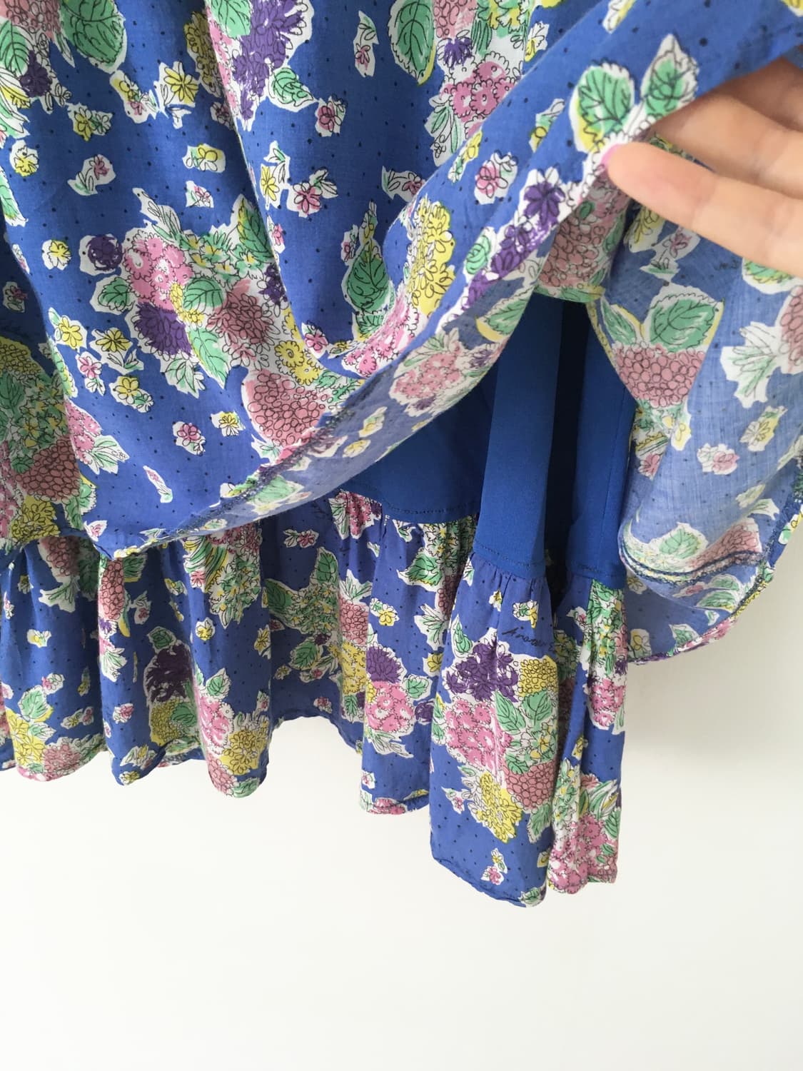 french blue mini sleeveless dress 상품이미지4