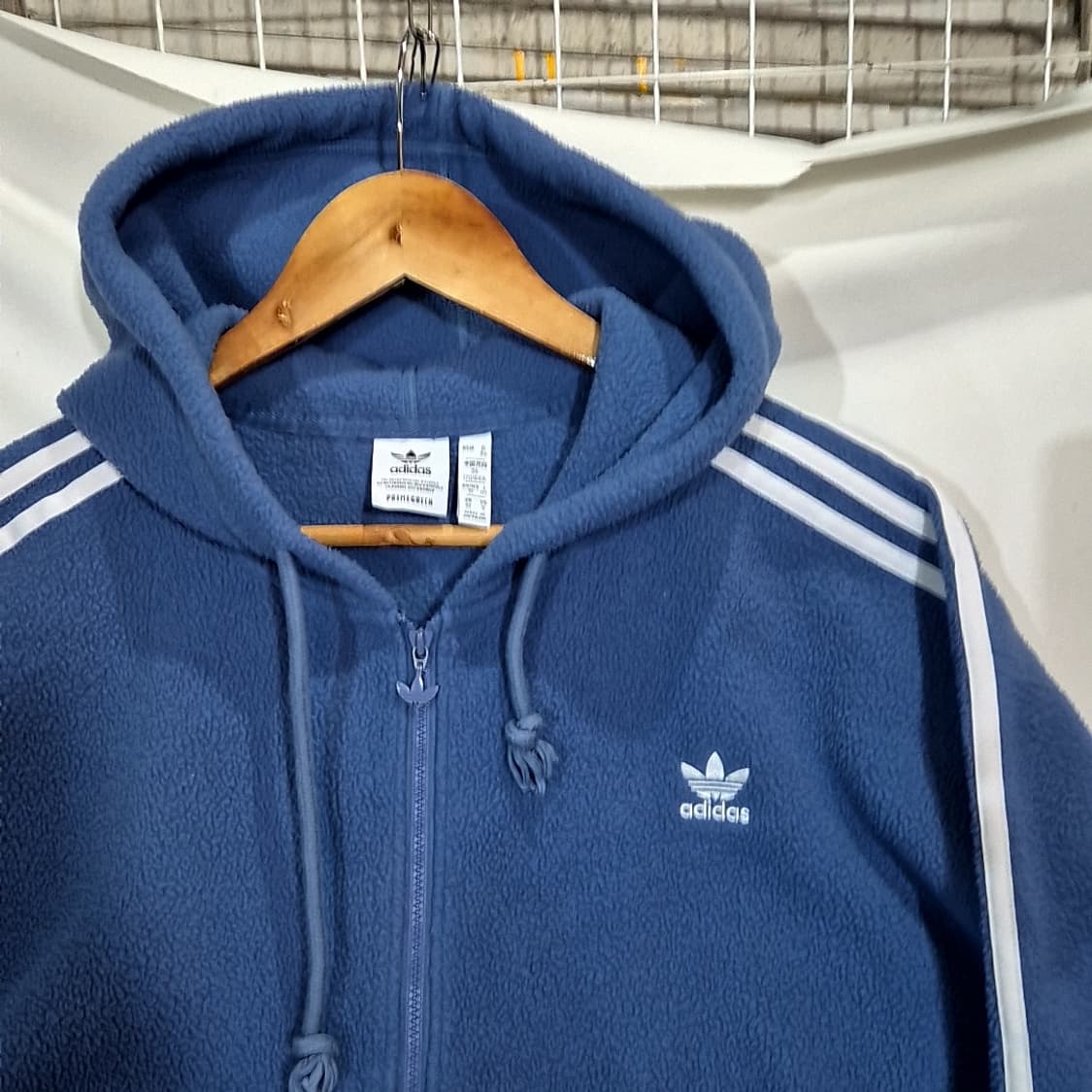 Adidas 아디다스 플리스 크롭 후드집업 상품이미지2