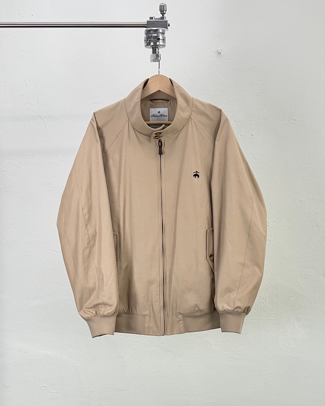 브룩스 브라더스 베이지 클래식 바라쿠타 코튼 자켓 상품이미지1