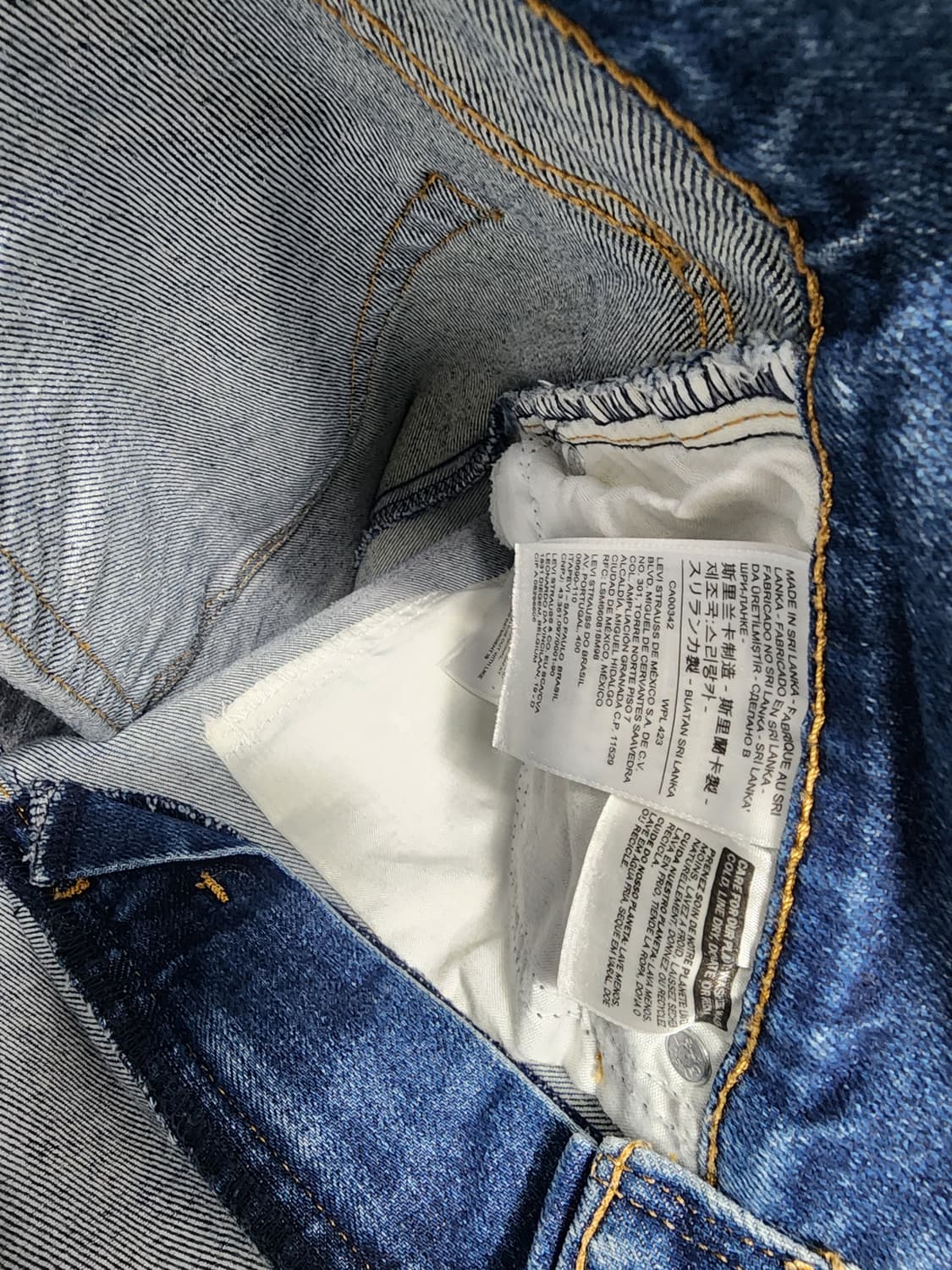 리바이스 플레어 부츠컷 데님 팬츠 상품이미지4