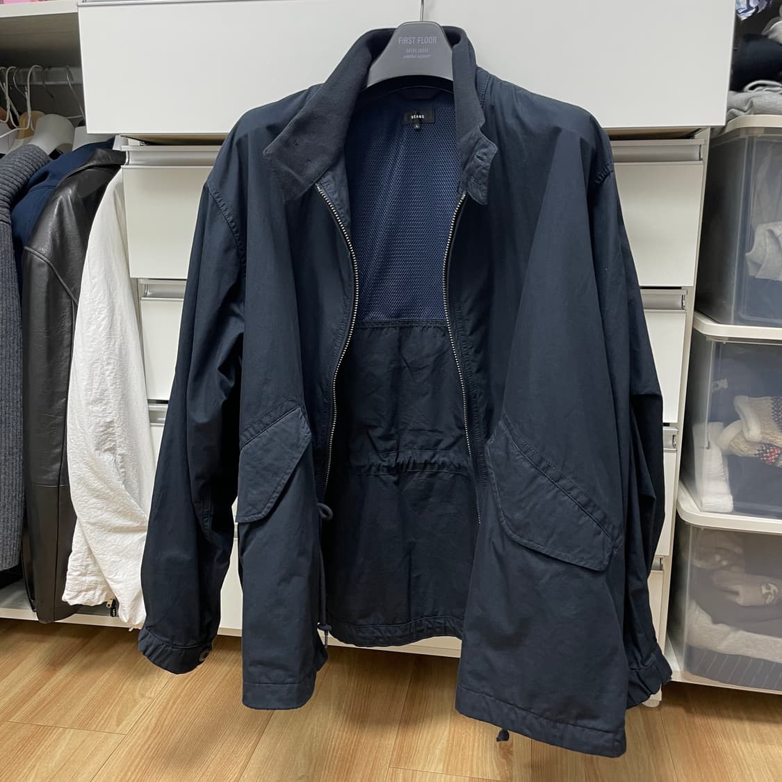 빔즈M65야상자켓 네이비(L) 24FW 상품이미지3