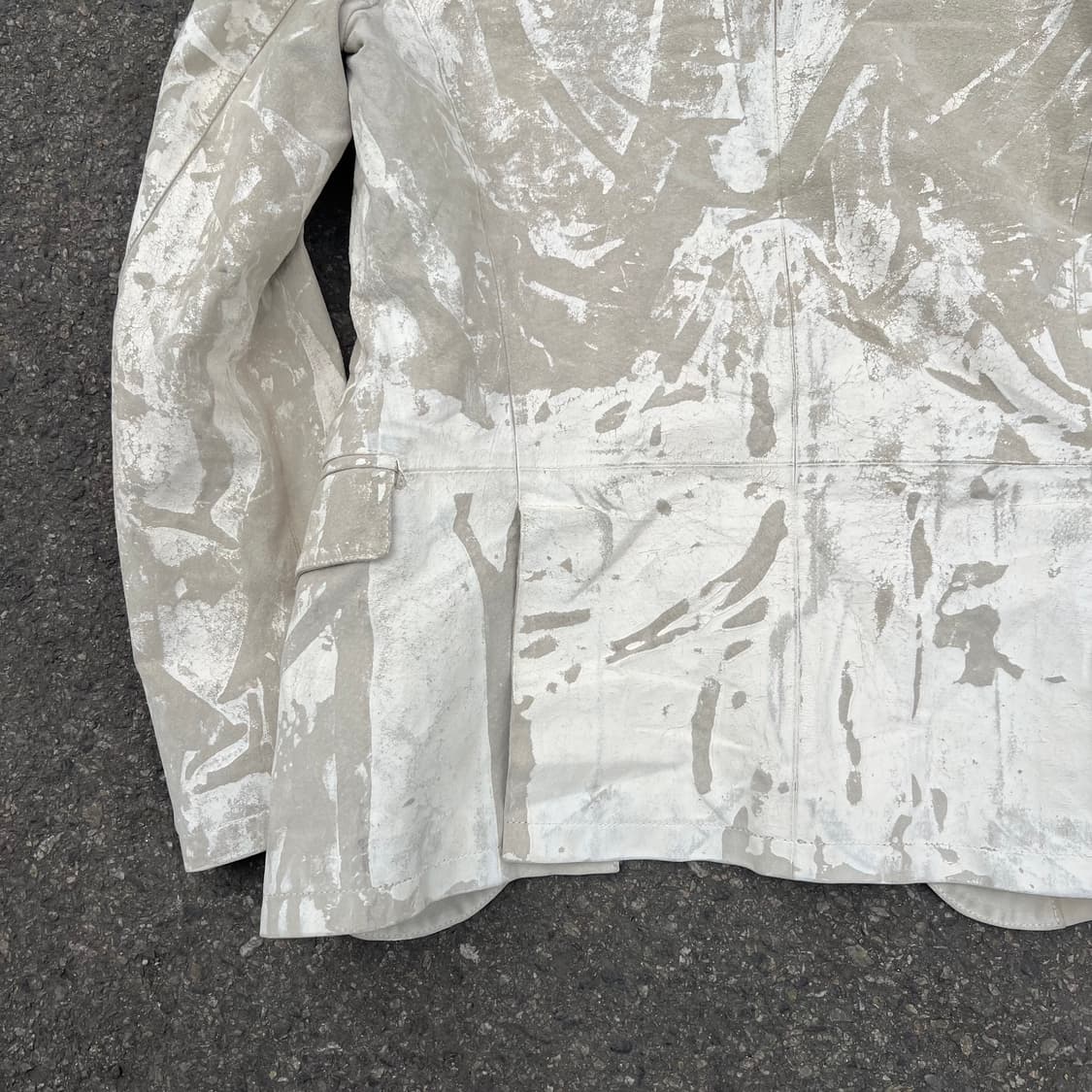 마르첼로 팜팔로니 페인팅 돈피 자켓 상품이미지8